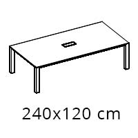 Esquisse de la table de bureau P80 Esquisse de la table de bureau P80