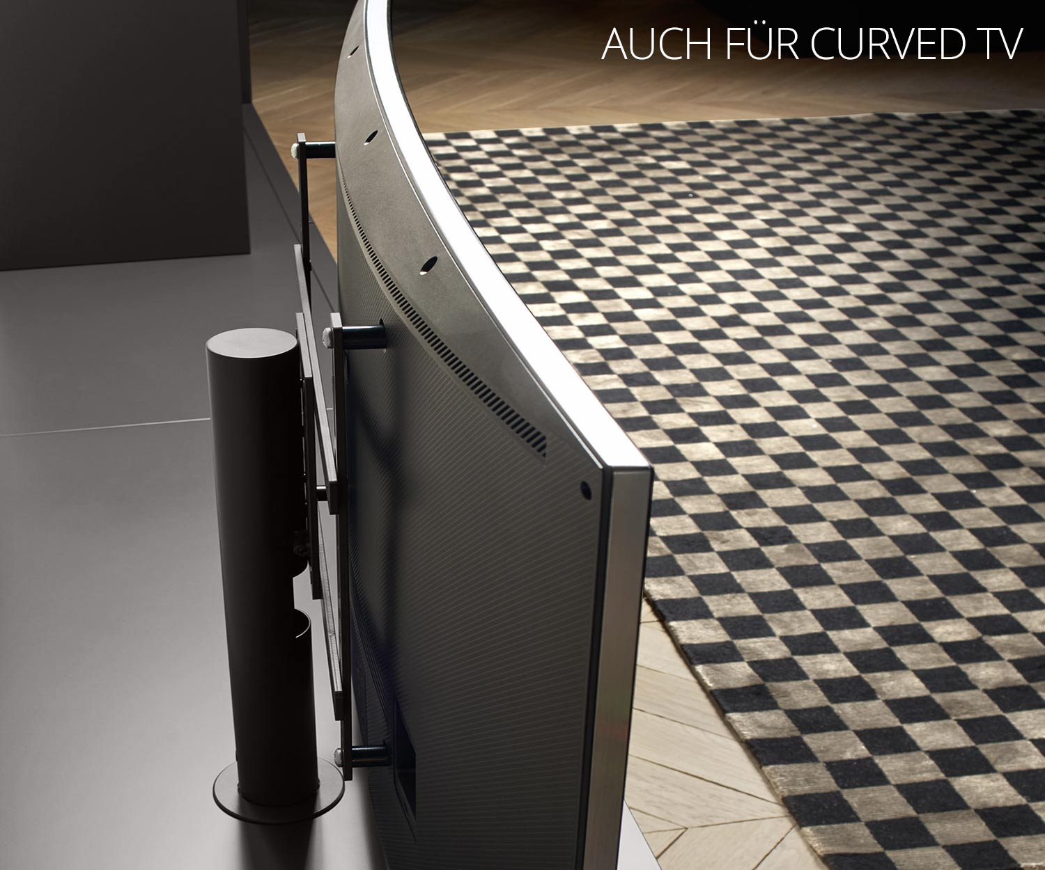 Livitalia Configurateur Vesa Design Lowboard avec support TV Vesa pour TV Curved Livitalia Configurateur Vesa Design Lowboard avec support TV Vesa pour TV Curved