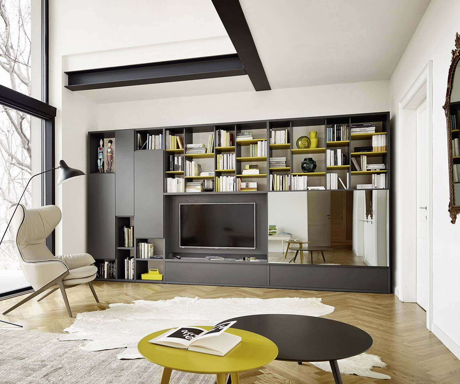 Livitalia Table basse design Trio dans le salon Livitalia Table basse design Trio dans le salon