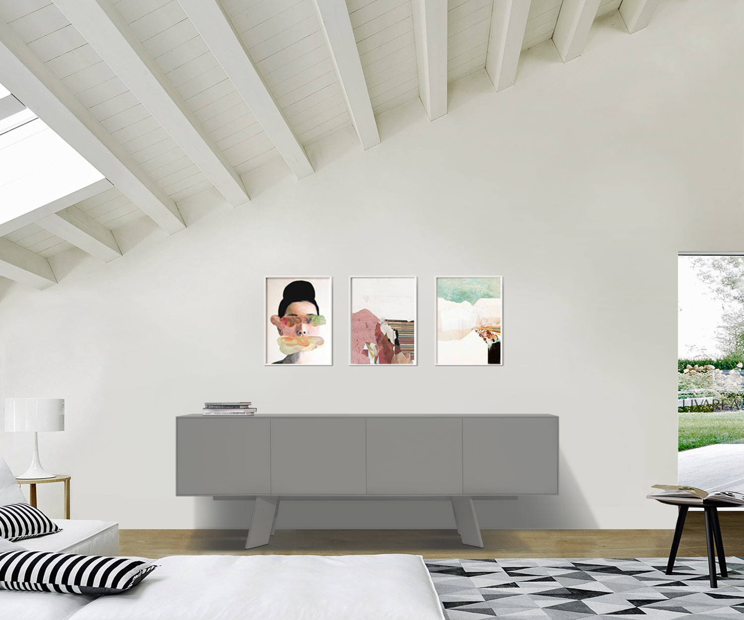 al2 Sideboard Alhambra 003 NEW Sans motif 4 portes 220 cm alh3 4 portes C3 al2 Sideboard Alhambra 003 NEW Sans motif 4 portes 220 cm alh3 4 portes C3