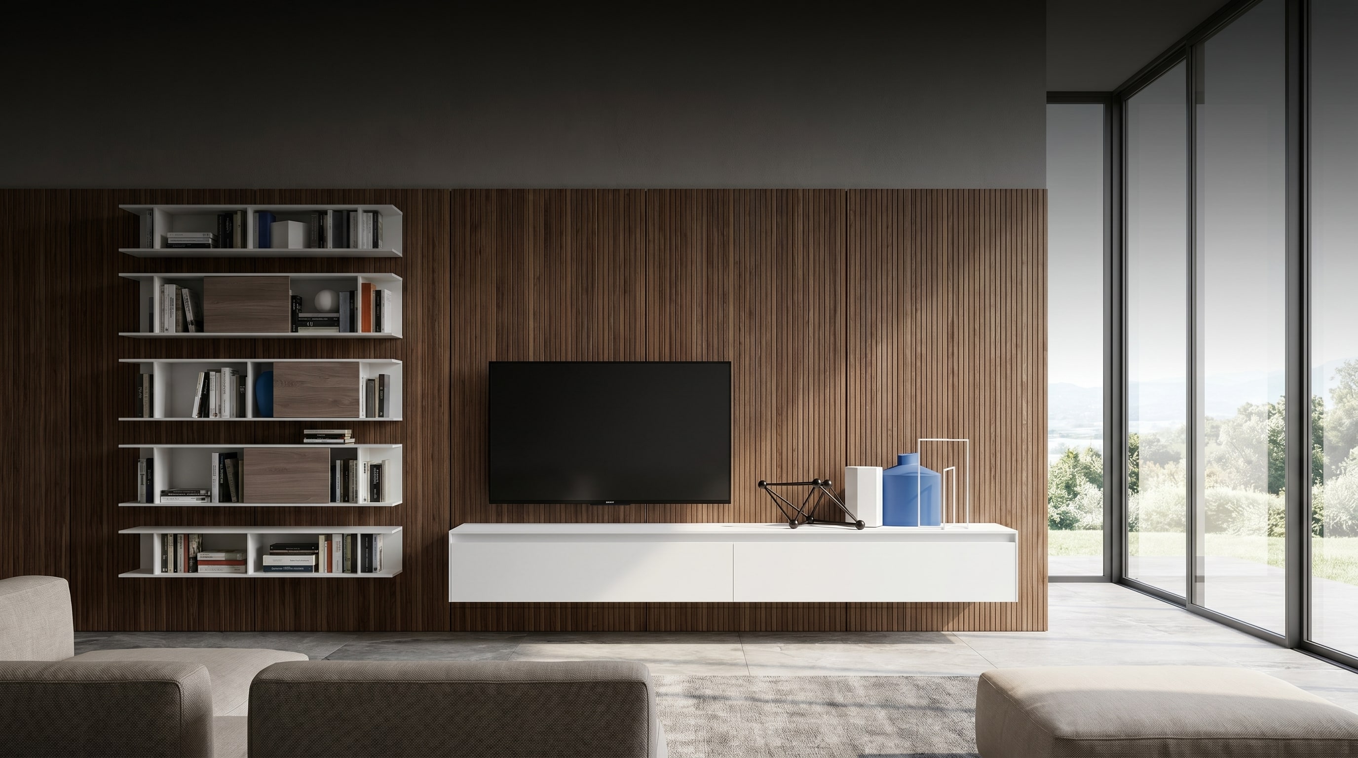 Tendances Meuble TV 2026 : Le secret des 100 cm des architectes d'intérieur