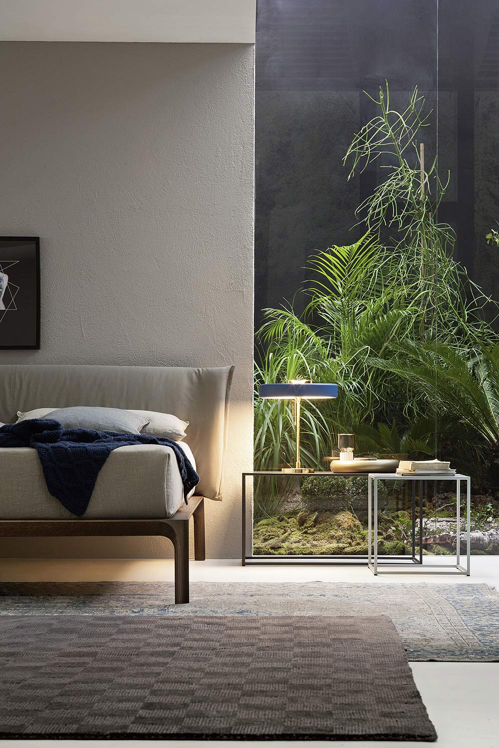 Luxe Nature Verre Design Chambre à coucher