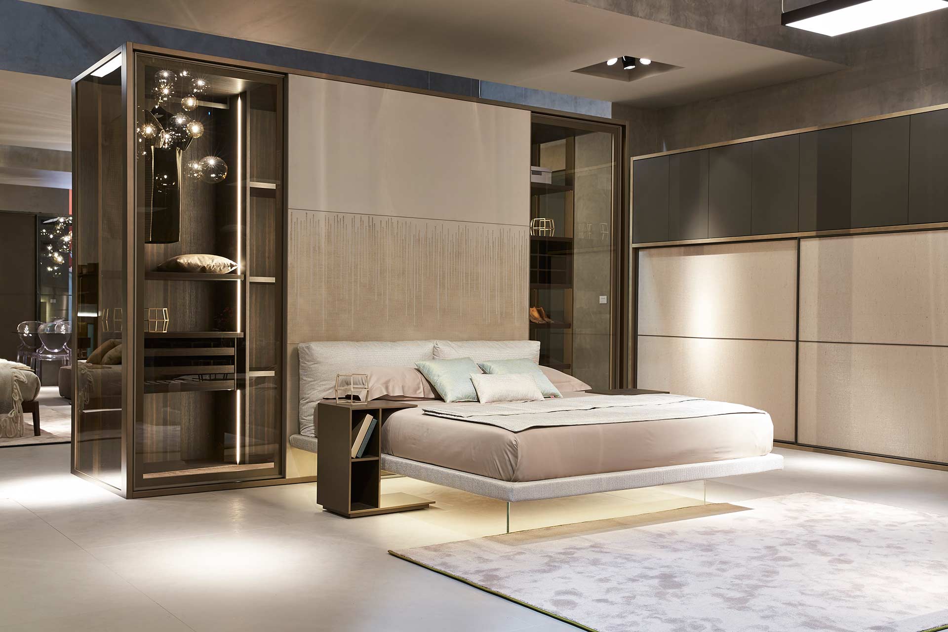 Armoire Lit Tête de lit Séparation de pièce Armoire Lit Tête de lit Séparation de pièce