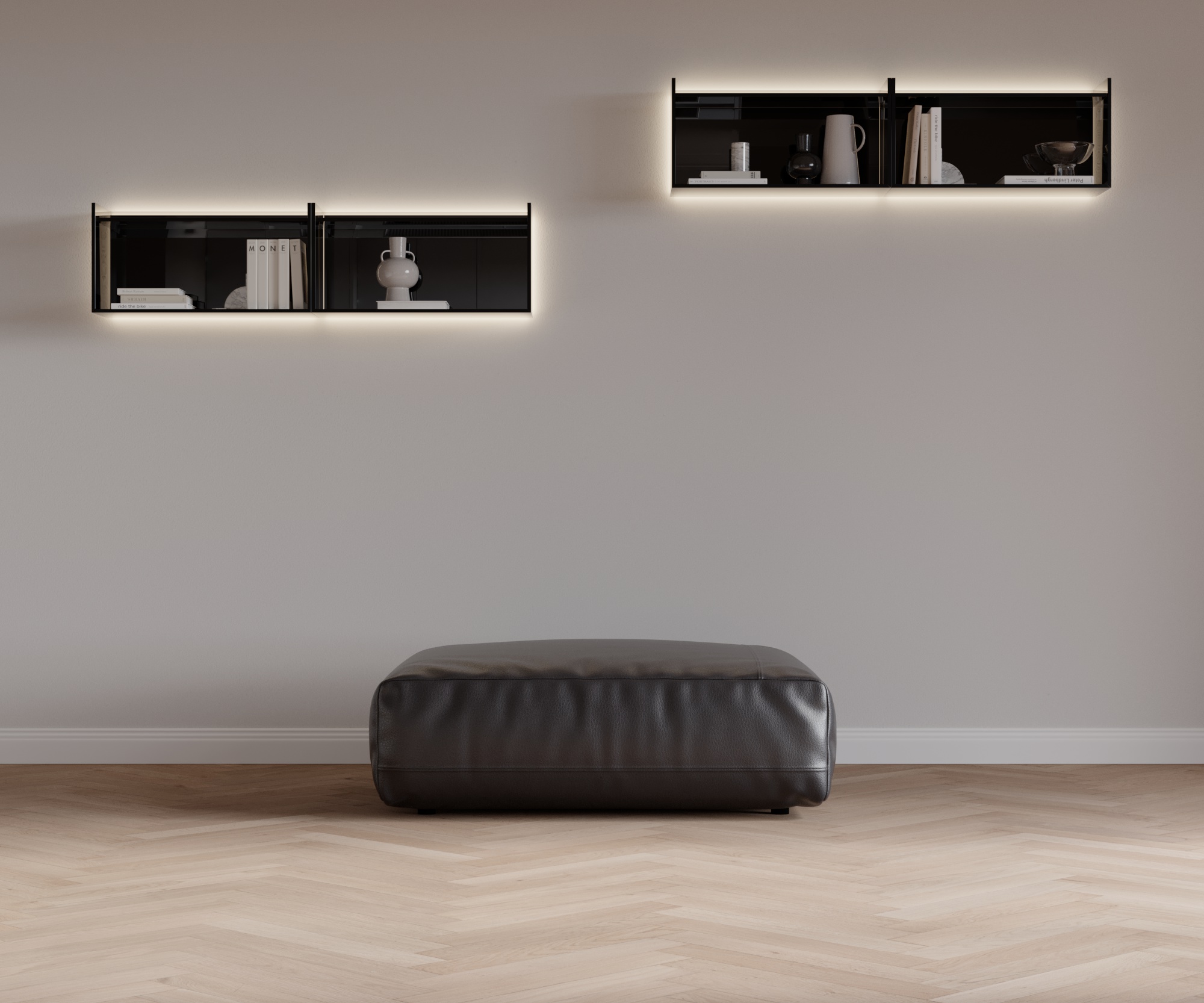 Cloud TabouretAL212x112 Cuir Devina Antracite Cloud TabouretAL212x112 Cuir Devina Antracite