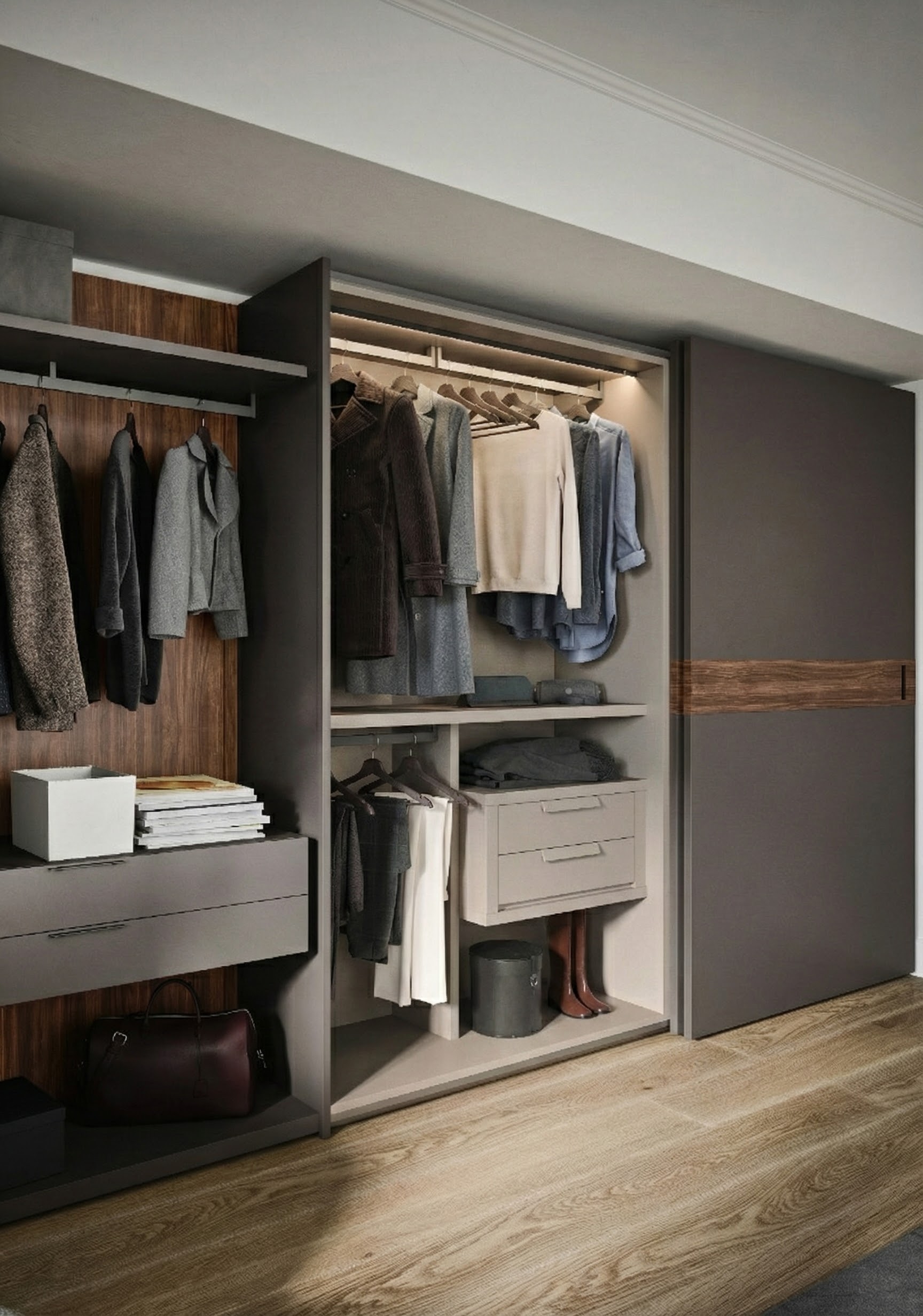 armoire-organisee-cintres-vides-espace-libre