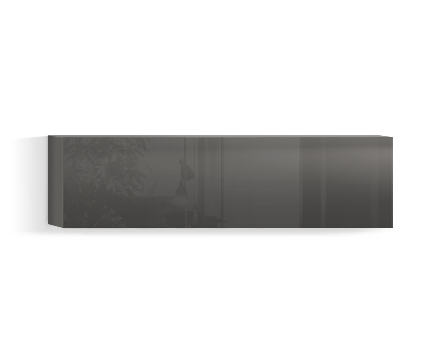 Design Salon Armoire suspendue Horizontal H32 L120 en haut quarz410 Design Salon Armoire suspendue Horizontal H32 L120 en haut quarz410
