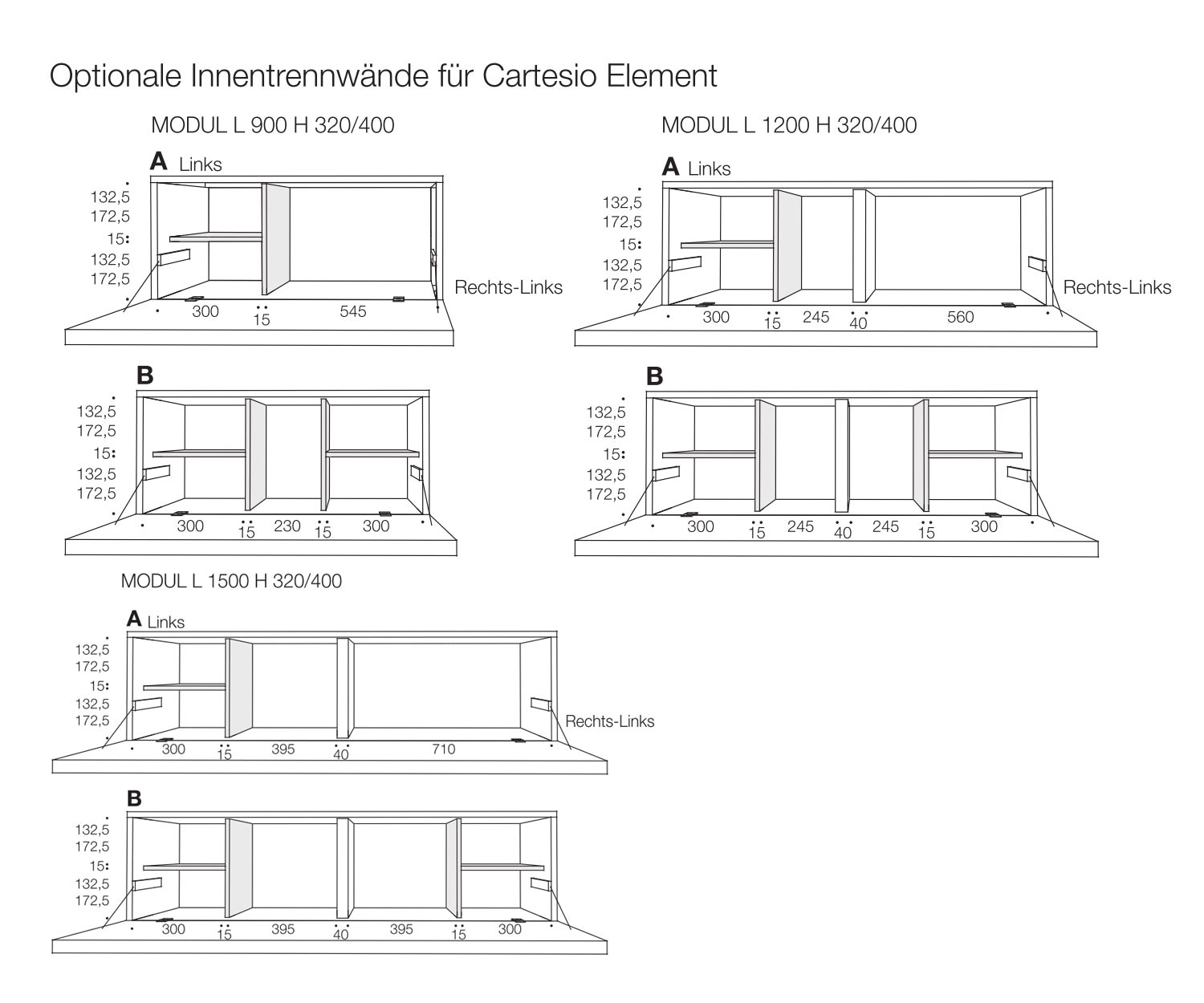 Livitalia Cartesio Designer Armoire suspendue Dimensions Esquisse Livitalia Cartesio Designer Armoire suspendue Dimensions Esquisse