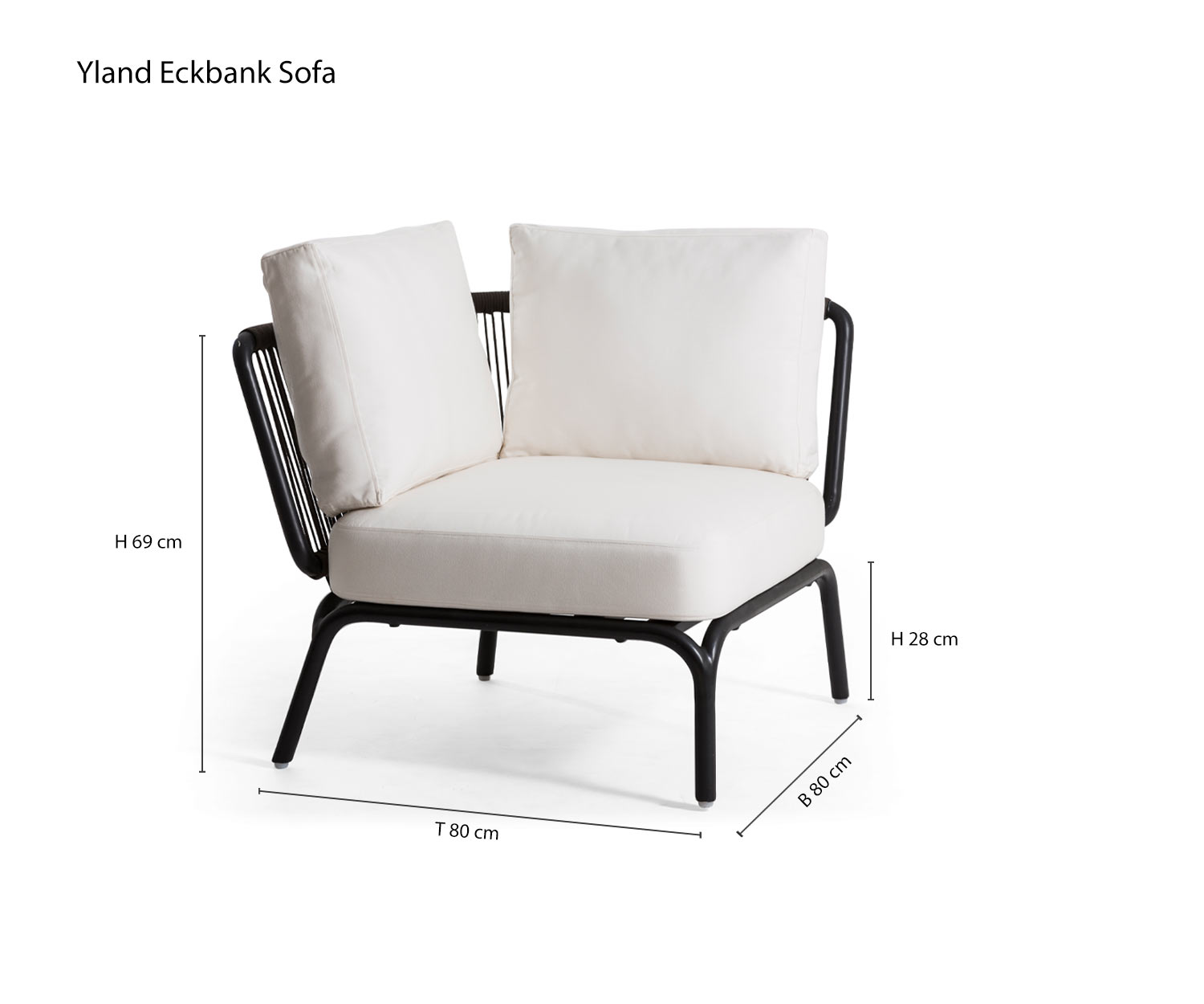 Designer Canapé d'angle Yland de Oasiq Tailles Dimensions Esquisse Dimensions Designer Canapé d'angle Yland de Oasiq Tailles Dimensions Esquisse Dimensions