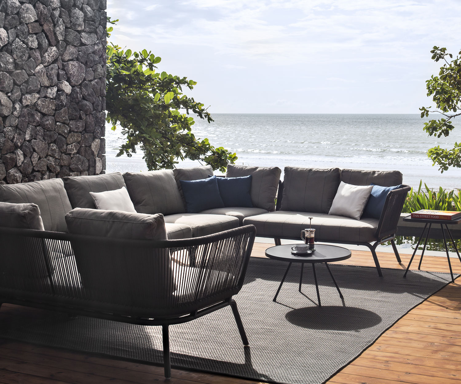 Haute qualité Oasiq Design Yland Une place comme partie d'un canapé de jardin Yland Haute qualité Oasiq Design Yland Une place comme partie d'un canapé de jardin Yland