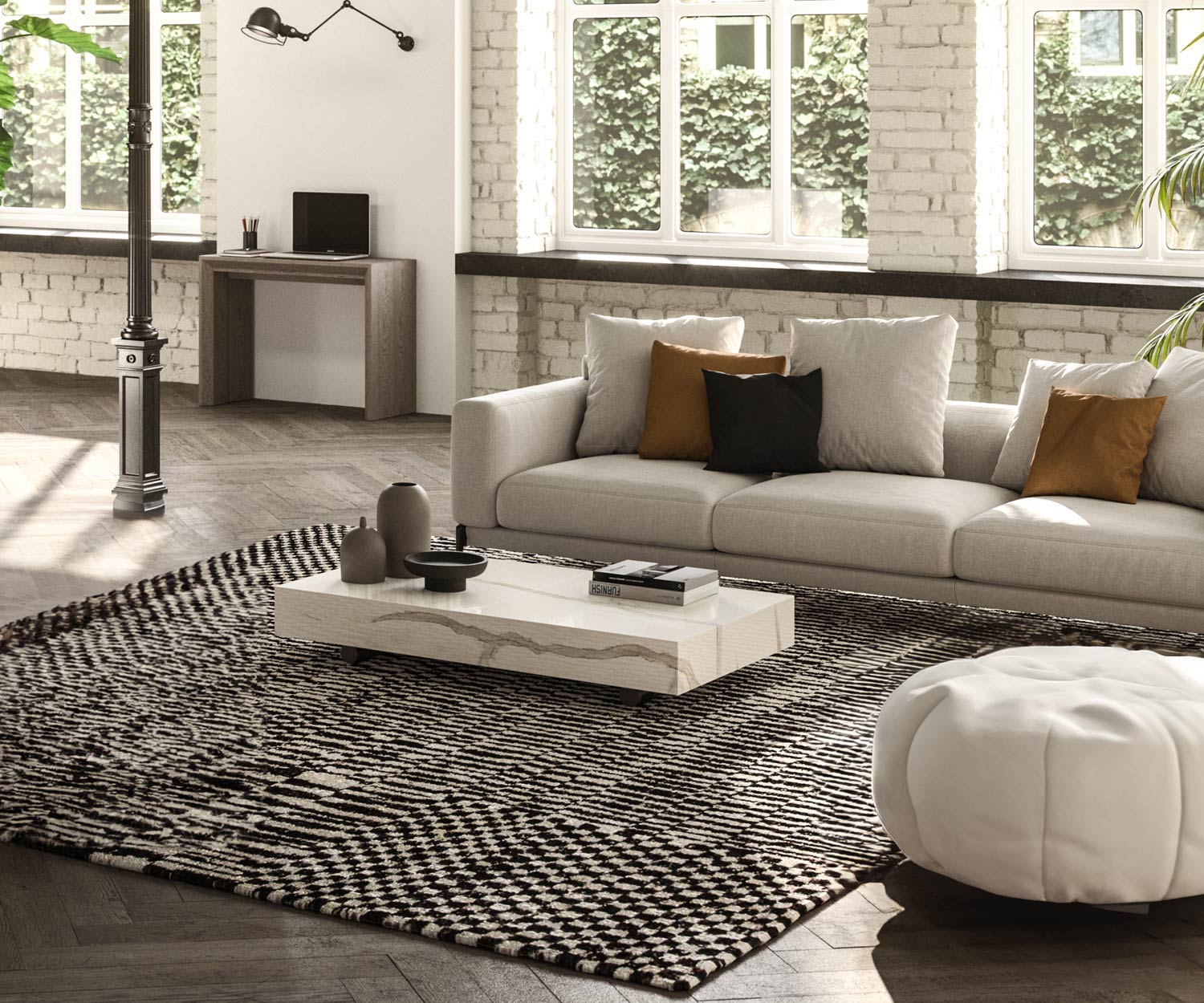 Ozzio_Planet_Design Table basse T115 réglable en hauteur et extensible Ozzio_Planet_Design Table basse T115 réglable en hauteur et extensible