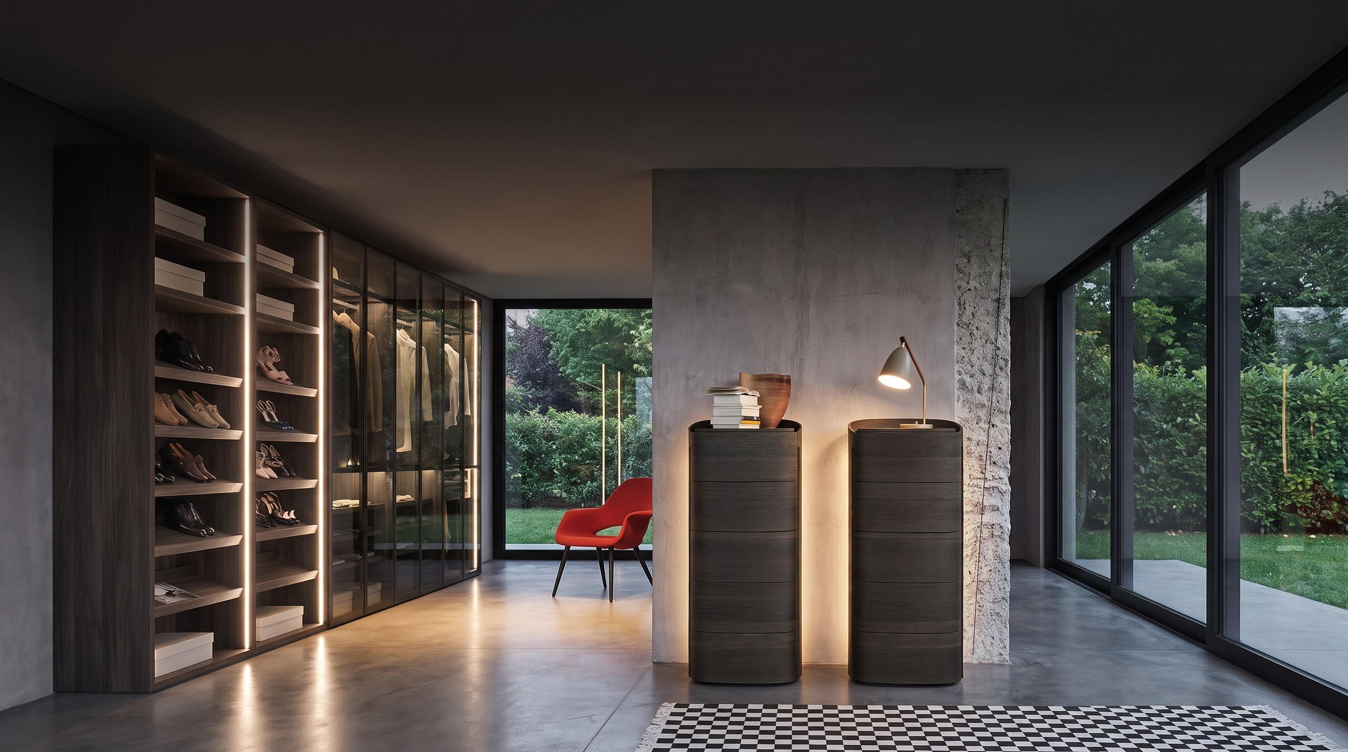 Meuble à chaussures d'entrée : 12 astuces de designers pour un hall impeccable