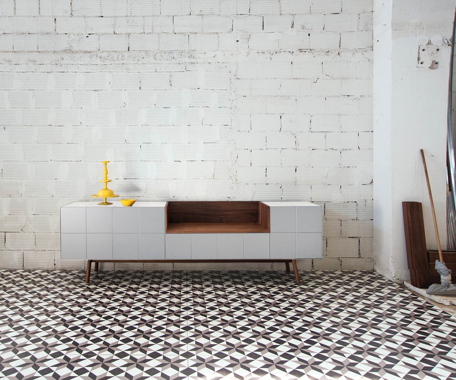 Buffet design blanc MOS I KO 003 de al2 dans la salle à manger Buffet design blanc MOS I KO 003 de al2 dans la salle à manger