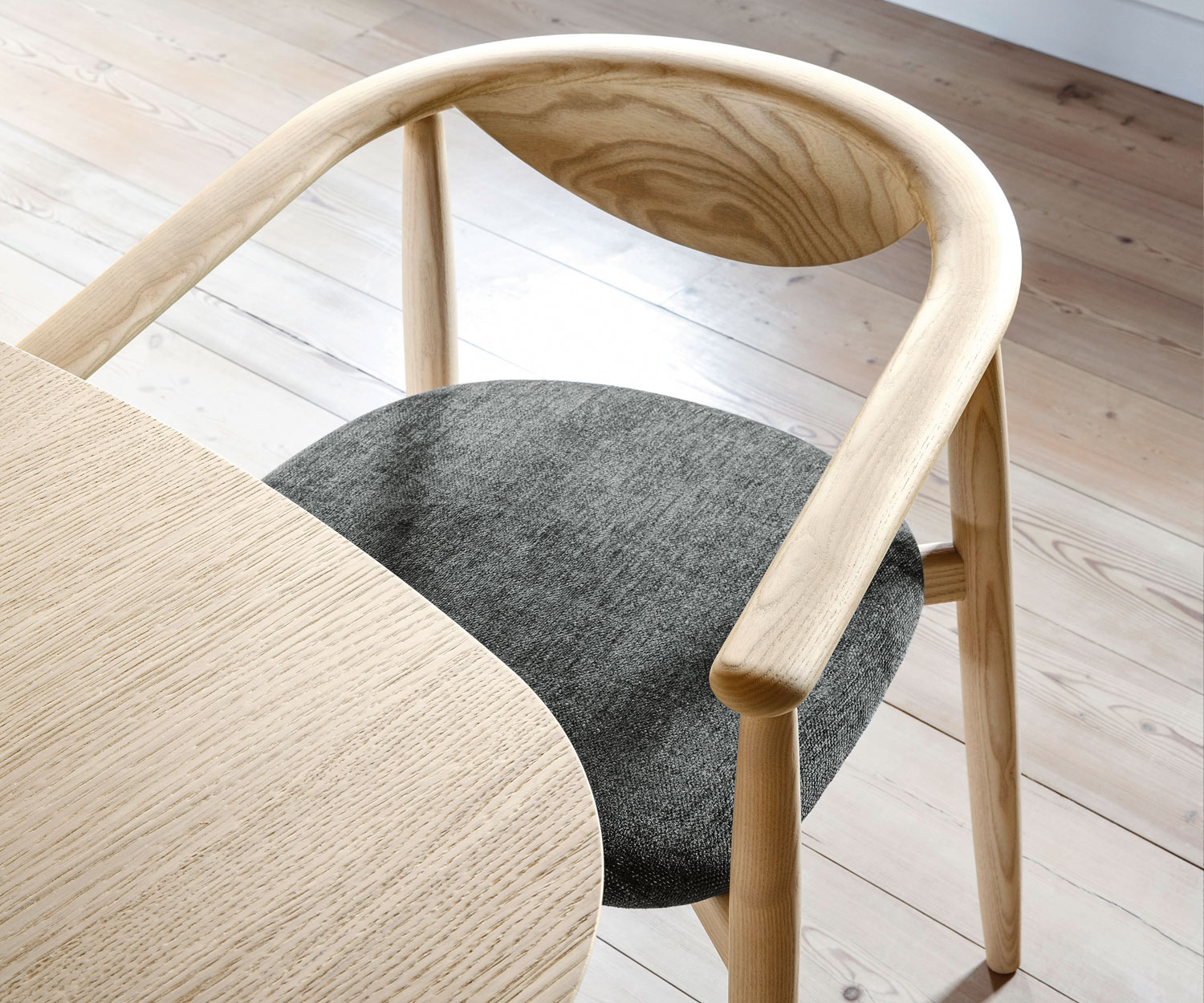 Novamobili Chaise Rose chêne massif naturel Novamobili Chaise Rose chêne massif naturel