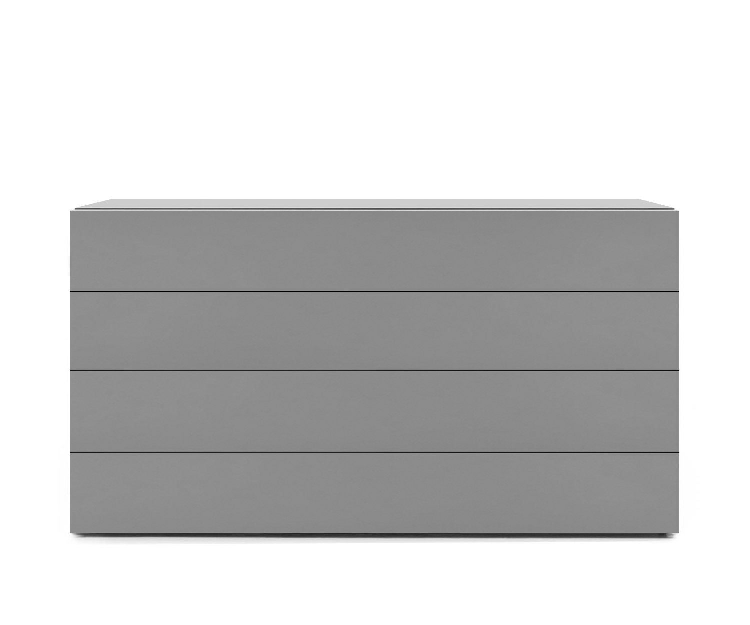 Novamobili Commode Easy 4er B128 gris clair330 Novamobili Commode Easy 4er B128 gris clair330