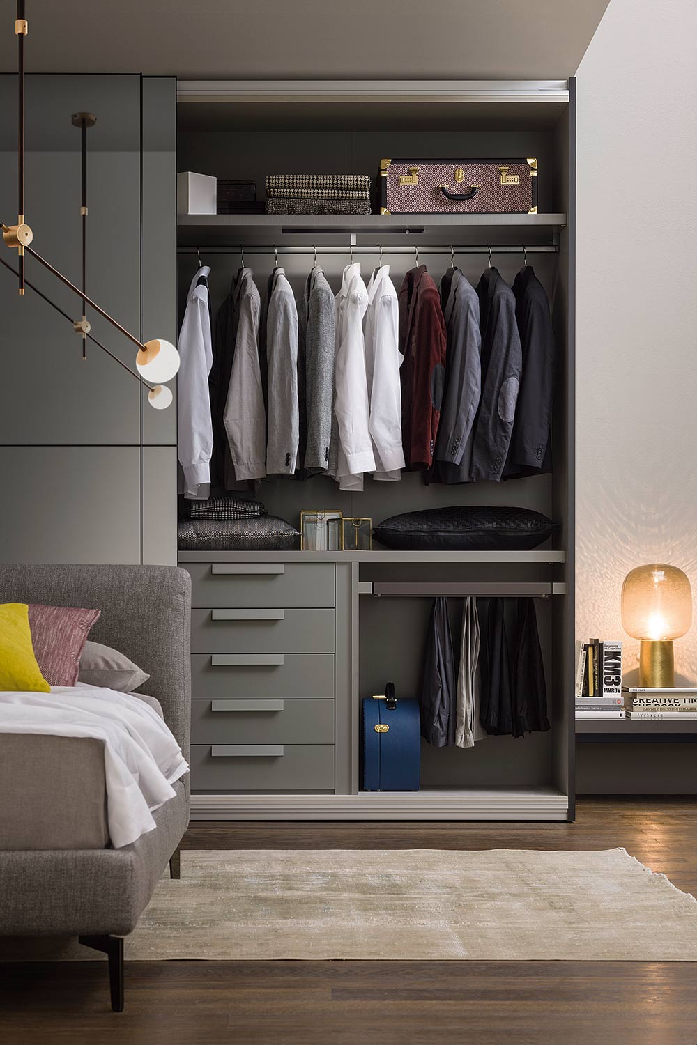 Aménagement d'armoire de luxe Aménagement d'armoire de luxe