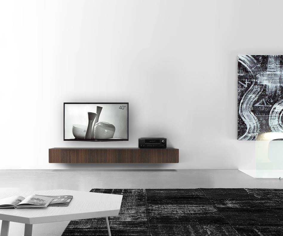 Livitalia Bois Table basse design Configurateur mural 210 cm 24 cm 46 cm Chêne brun Livitalia Bois Table basse design Configurateur mural 210 cm 24 cm 46 cm Chêne brun