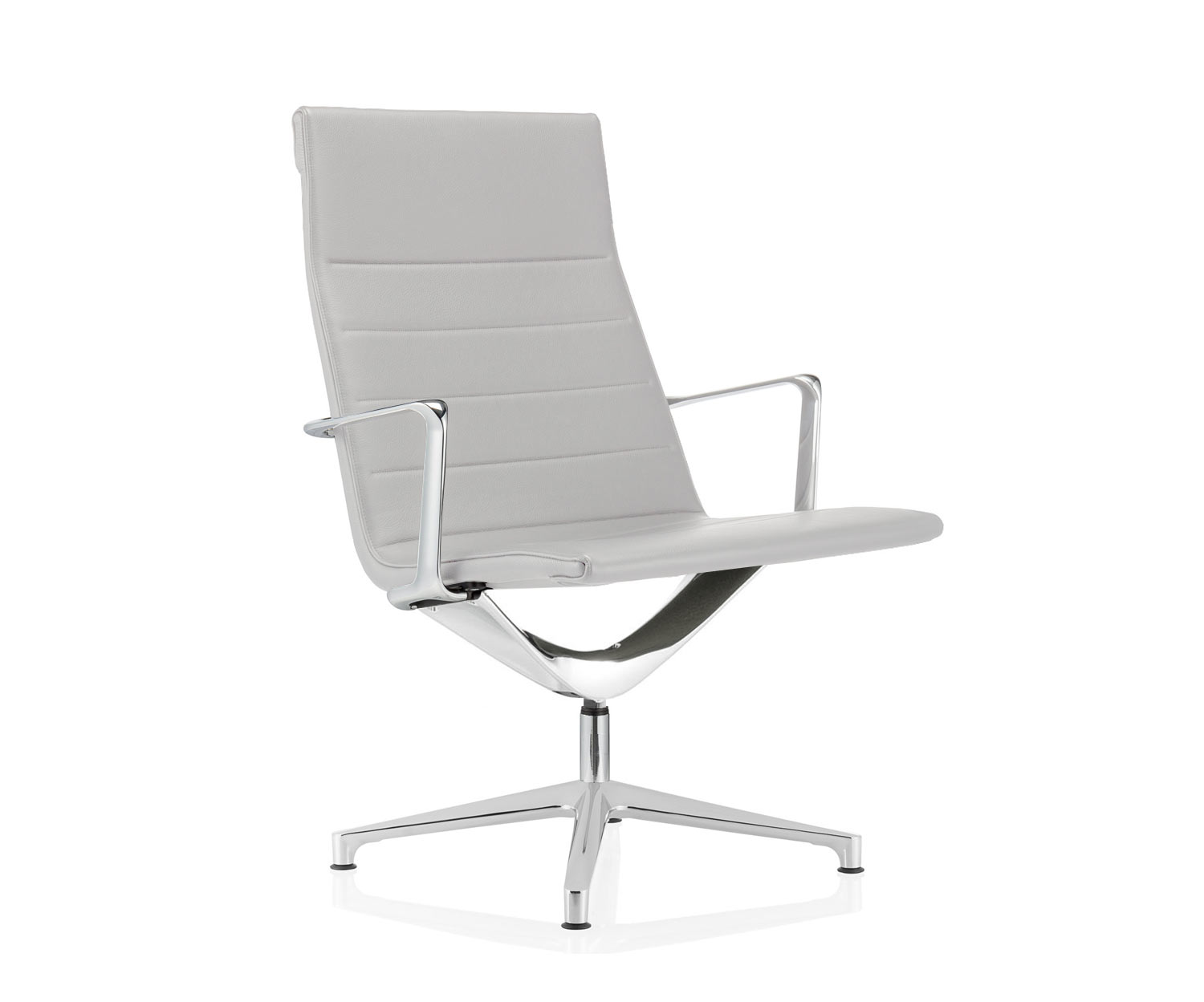 ICF Vela Lounge cuir 915 blanc H69 ICF Vela Lounge cuir 915 blanc H69