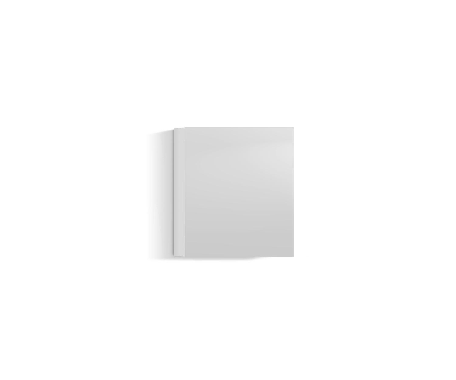 Elément suspendu design salon Vertical H64 L60 blanc300 Elément suspendu design salon Vertical H64 L60 blanc300