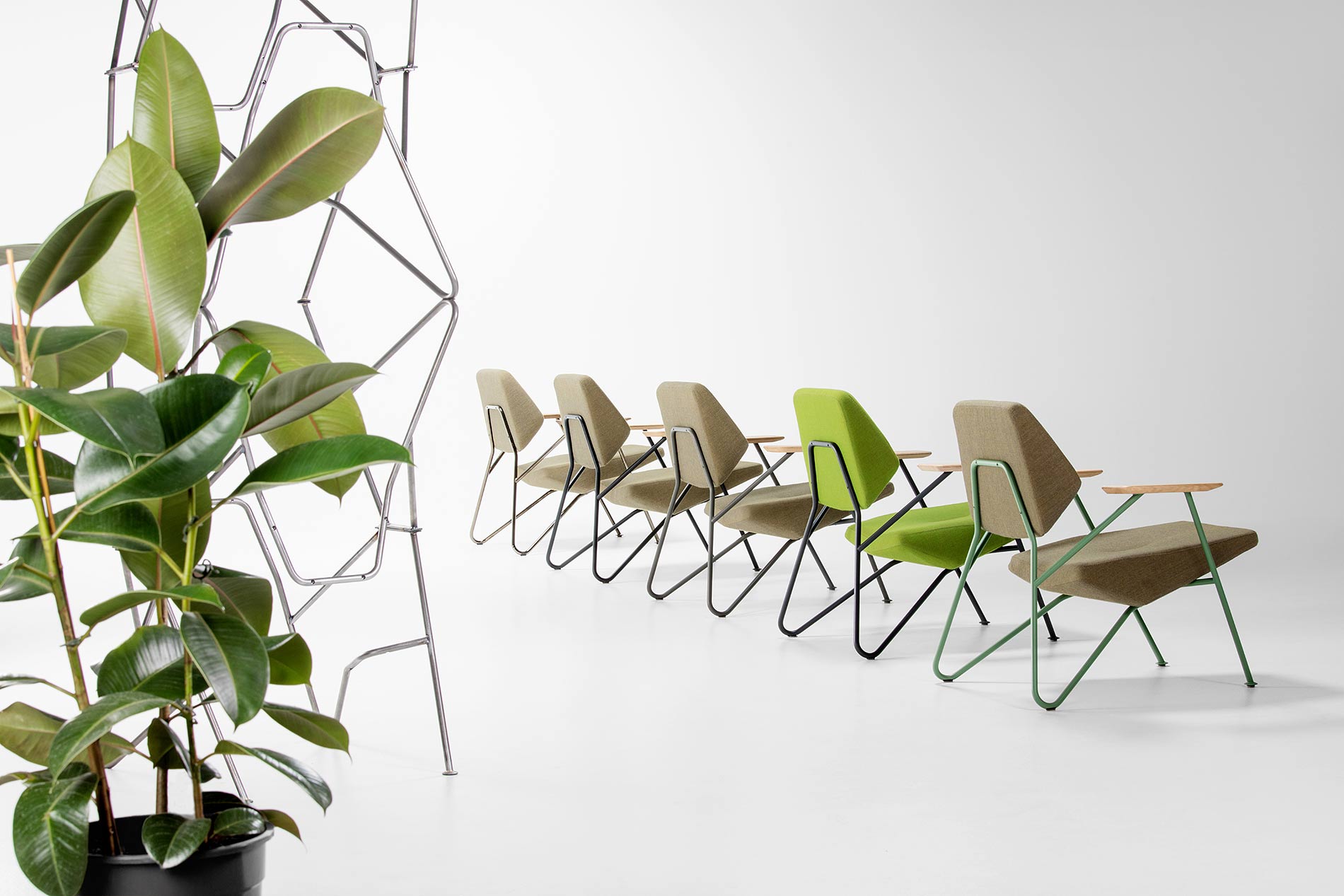 Fauteuil lounge design Prostoria Polygon Fauteuil lounge design Prostoria Polygon