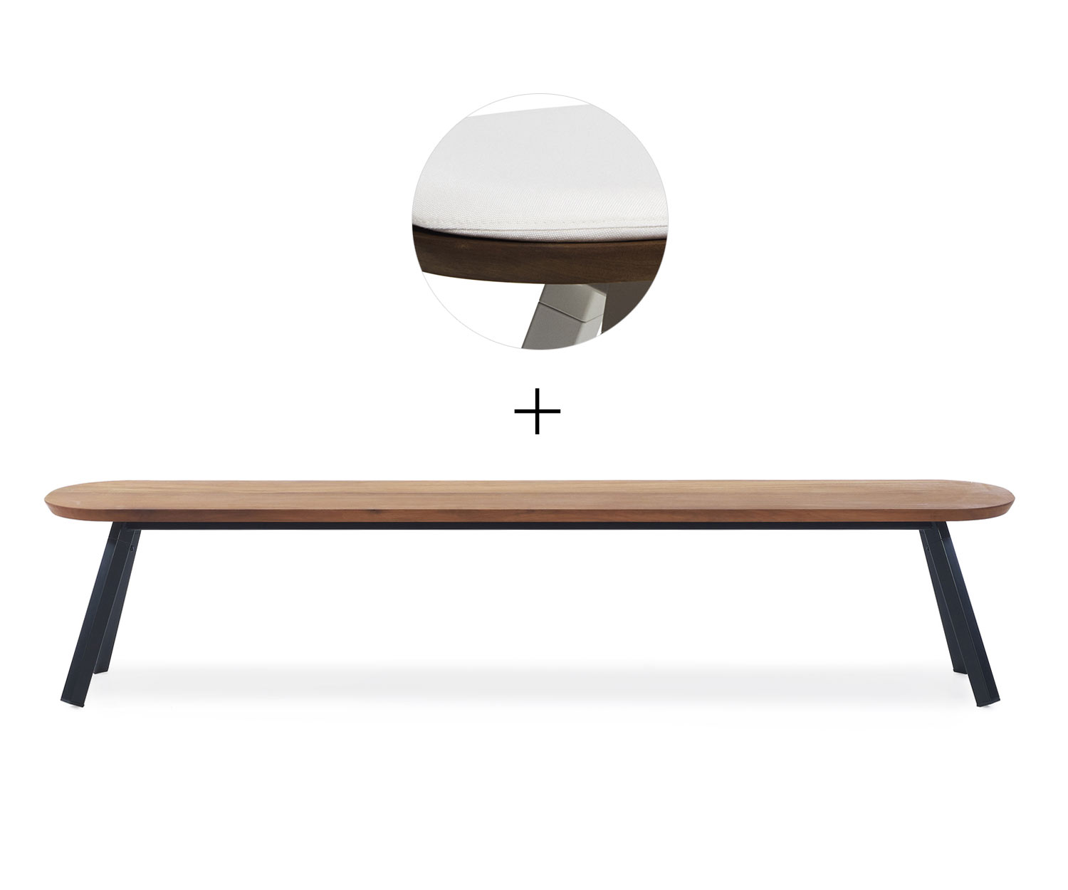 RS Barcelona Ping Pong Banc Noir 2x B220 cm Blanc Extérieur RS Barcelona Ping Pong Banc Noir 2x B220 cm Blanc Extérieur