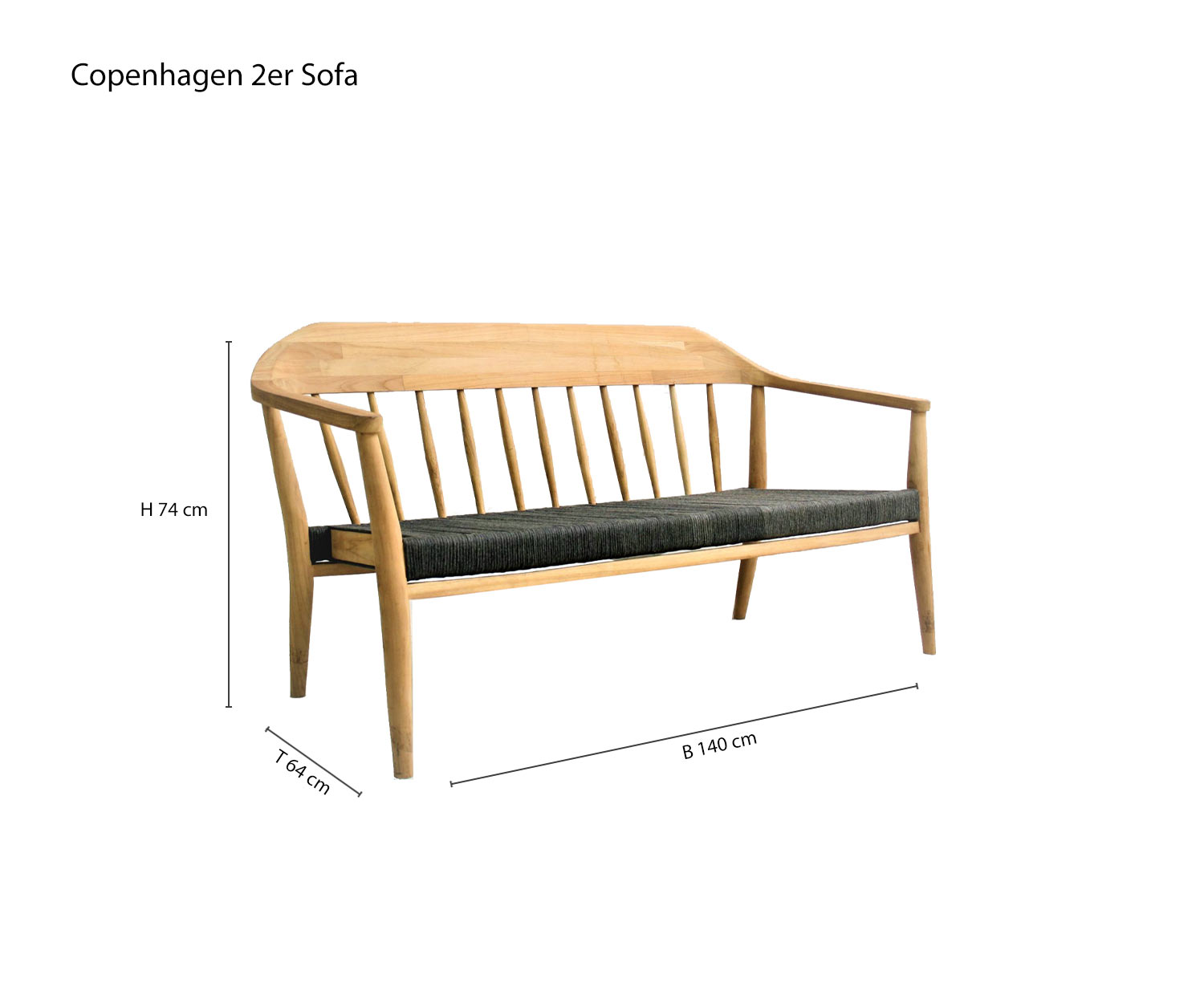Oasiq Copenhagen Design Canapé 2 places Esquisse Dimensions Dimensions Oasiq Copenhagen Design Canapé 2 places Esquisse Dimensions Dimensions