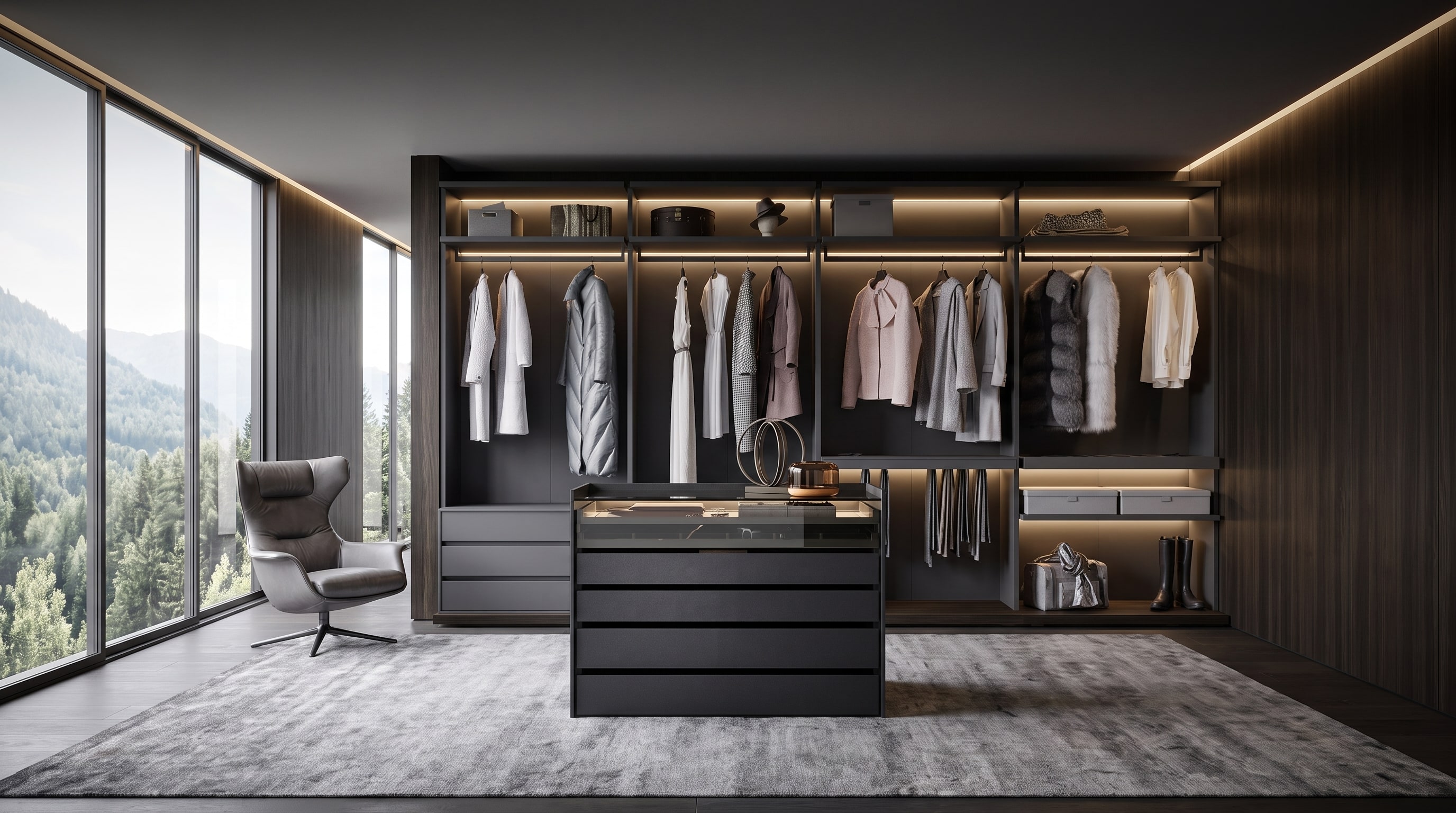 10 Idées Dressing Modernes : Le Secret d'une Boutique Personnelle à Domicile