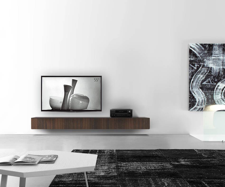 Livitalia Bois Table basse design Configurateur mural 240 cm 24 cm 56 cm Chêne brun Livitalia Bois Table basse design Configurateur mural 240 cm 24 cm 56 cm Chêne brun