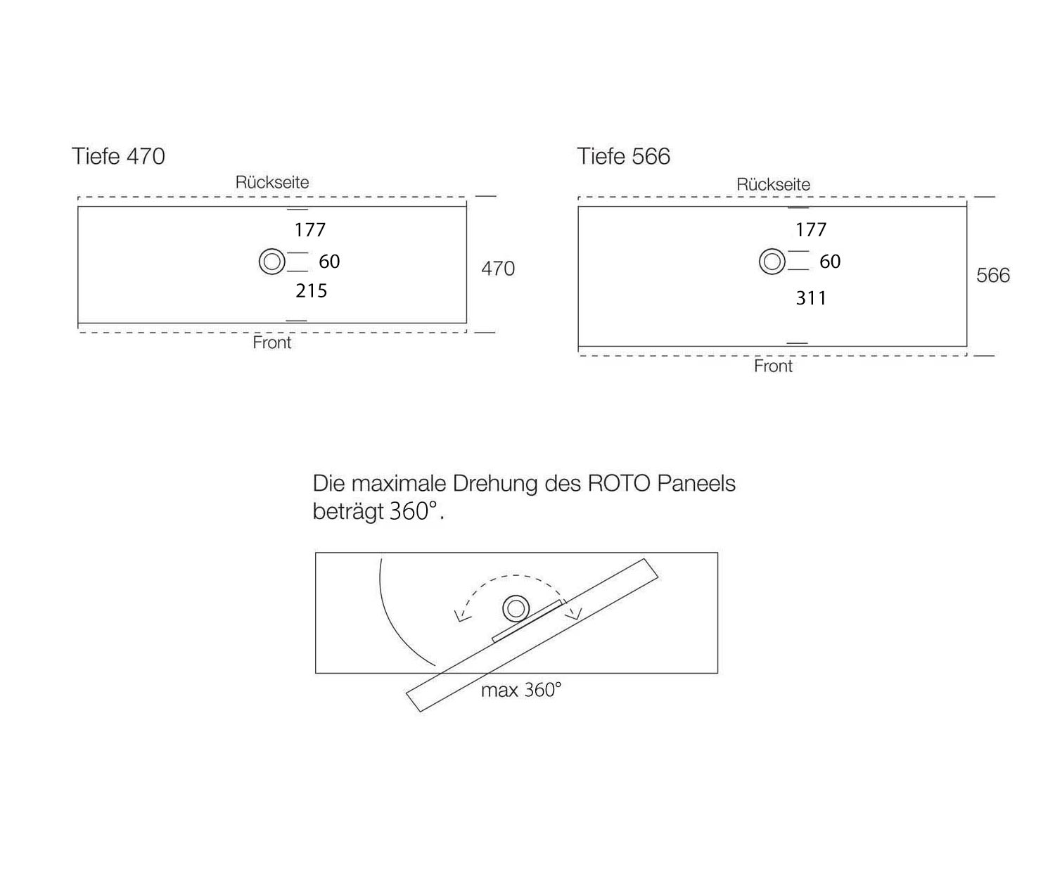 Livitalia Roto Design Design Lowboard Dimensions Esquisse Taille Indications de taille Livitalia Roto Design Design Lowboard Dimensions Esquisse Taille Indications de taille