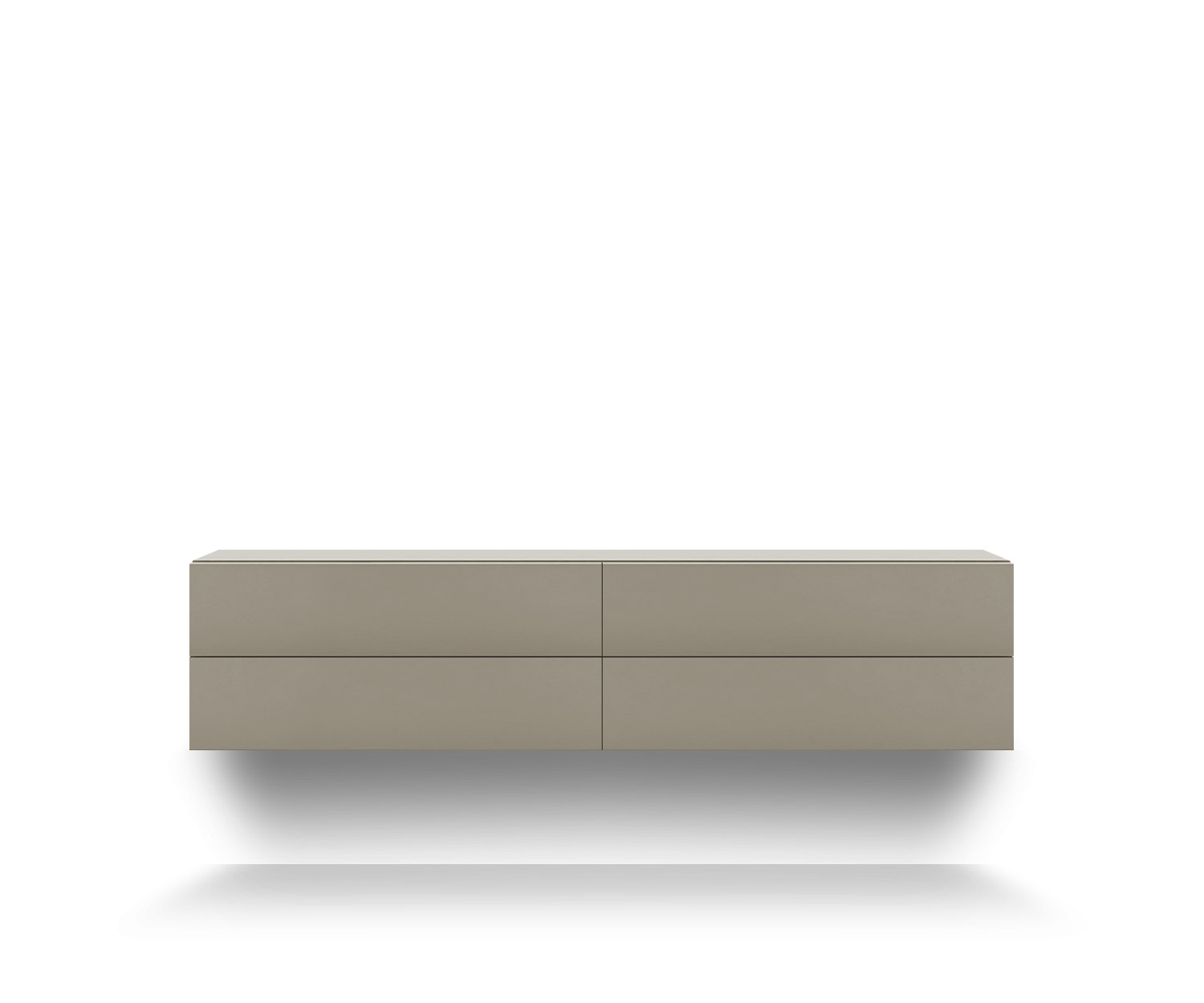 Novamobili Commode suspendue Easy 4er L152 sable333 Novamobili Commode suspendue Easy 4er L152 sable333