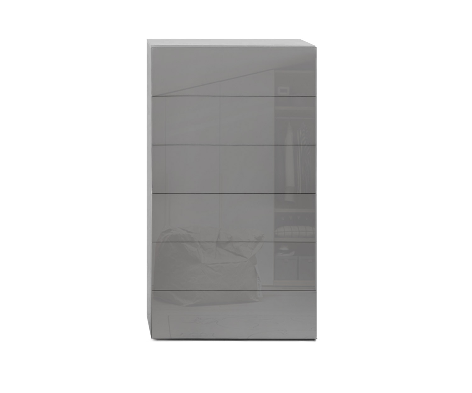 Novamobili Commode Easy 6 places B54 gris clair430 Novamobili Commode Easy 6 places B54 gris clair430