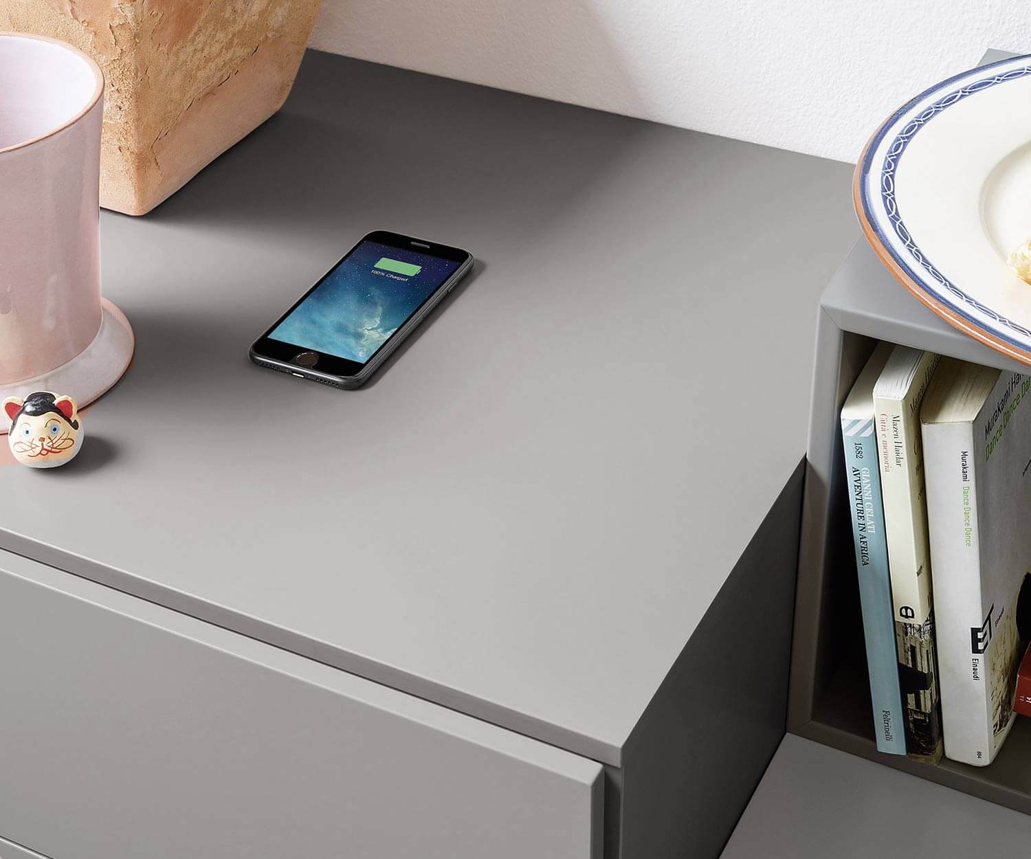 Novamobili Table de nuit Easy 1 tiroir Novamobili Table de nuit Easy 1 tiroir