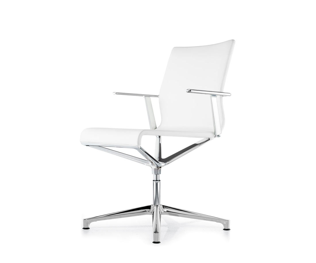 ICF Stick ETK Chair Chaise de bureau noir blanc sans roulettes H37 ICF Stick ETK Chair Chaise de bureau noir blanc sans roulettes H37