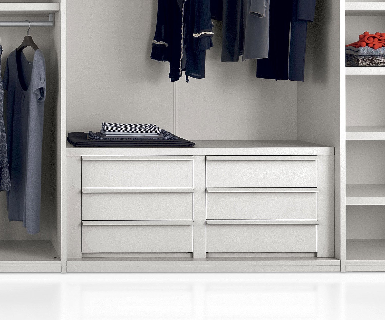Livitalia Novamobili Accessoires pour penderie 3 rangées de tiroirs doubles Livitalia Novamobili Accessoires pour penderie 3 rangées de tiroirs doubles