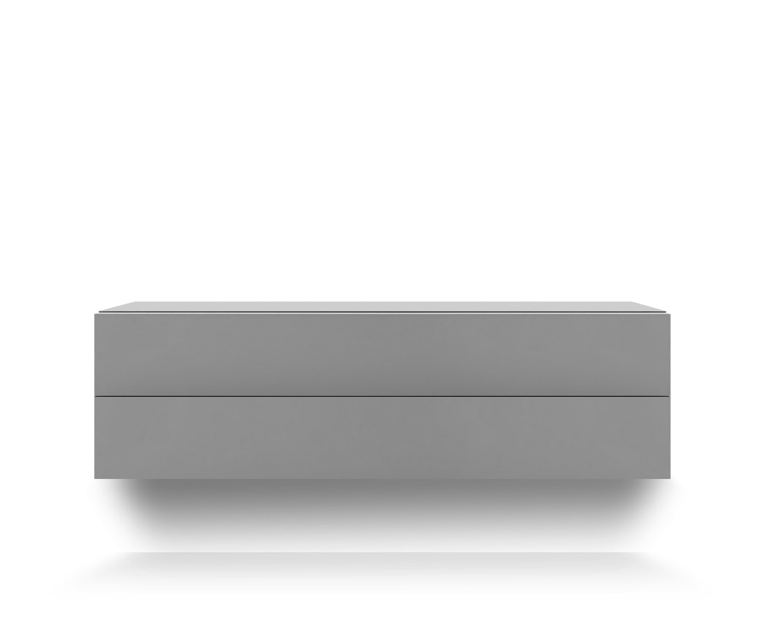 Novamobili Commode suspendue Easy 2er B108 gris clair330 Novamobili Commode suspendue Easy 2er B108 gris clair330