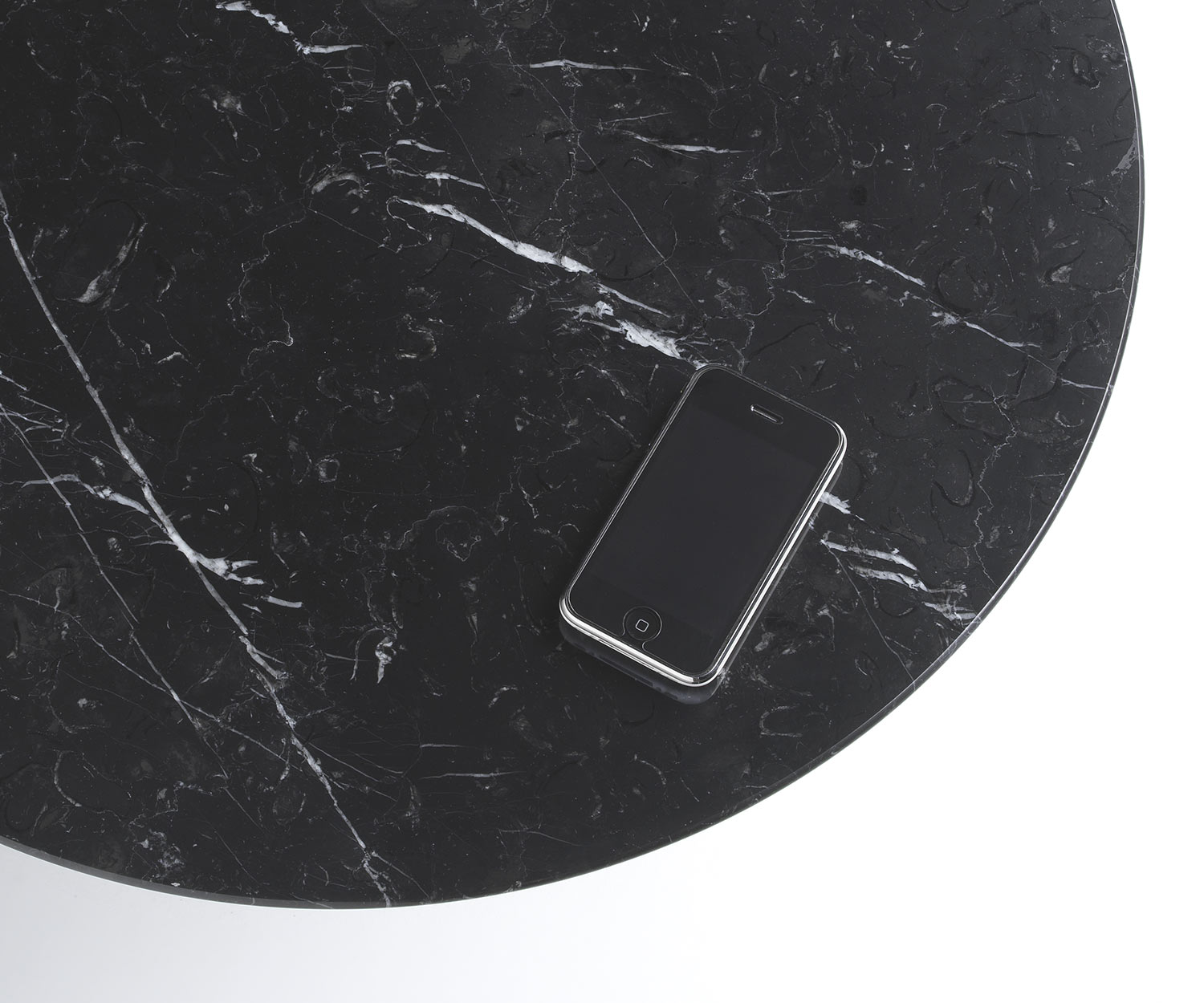 Table basse moderne Marelli Marquina Marbre noir Table basse moderne Marelli Marquina Marbre noir