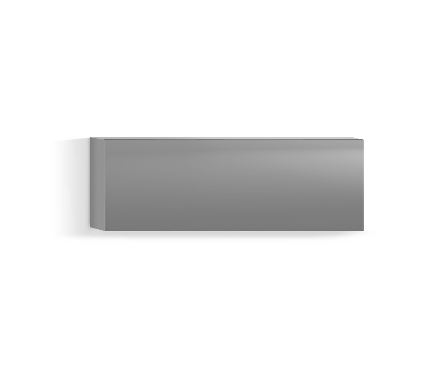 Design Salon Armoire suspendue Horizontal H32 L90 en haut gris clair330 Design Salon Armoire suspendue Horizontal H32 L90 en haut gris clair330