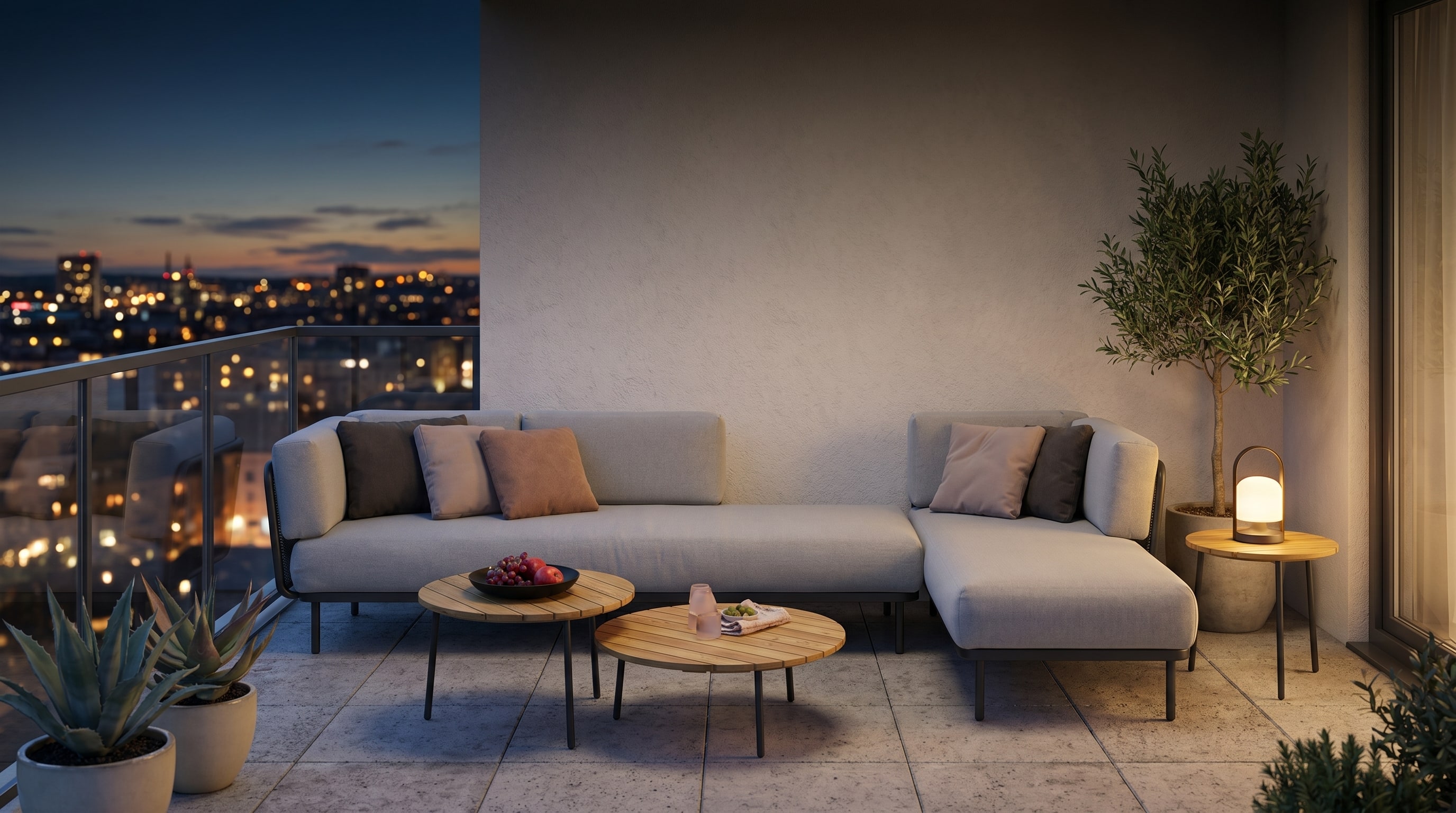 12 idées de balcons modernes pour des soirées d'été douces