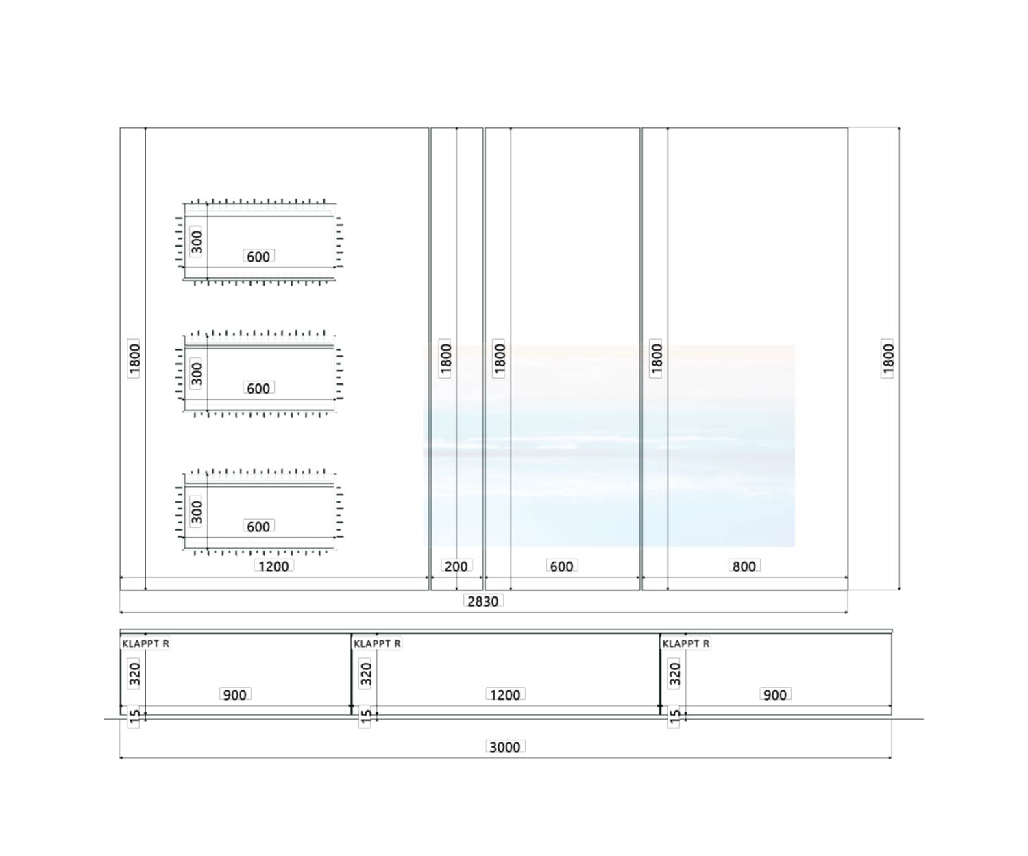 Livitalia Meuble TV design de luxe C100 frontal masse Livitalia Meuble TV design de luxe C100 frontal masse