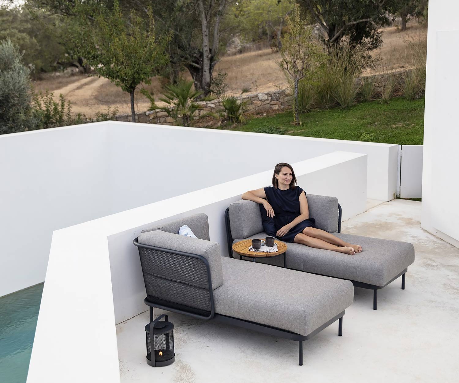 Moderne Todus Baza design modulaire Canapé de jardin Moderne Todus Baza design modulaire Canapé de jardin