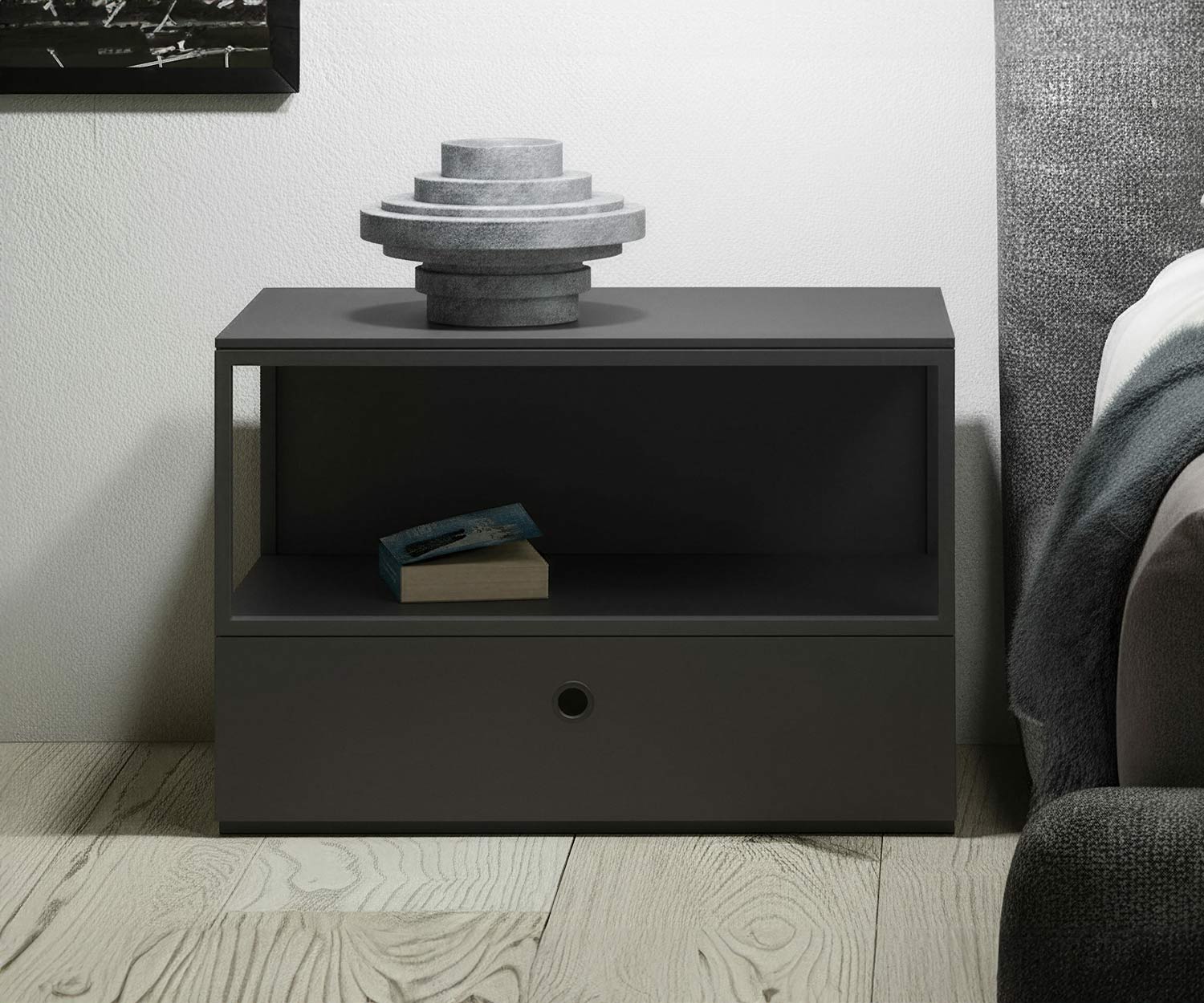 Novamobili Table de nuit Square Novamobili Table de nuit Square