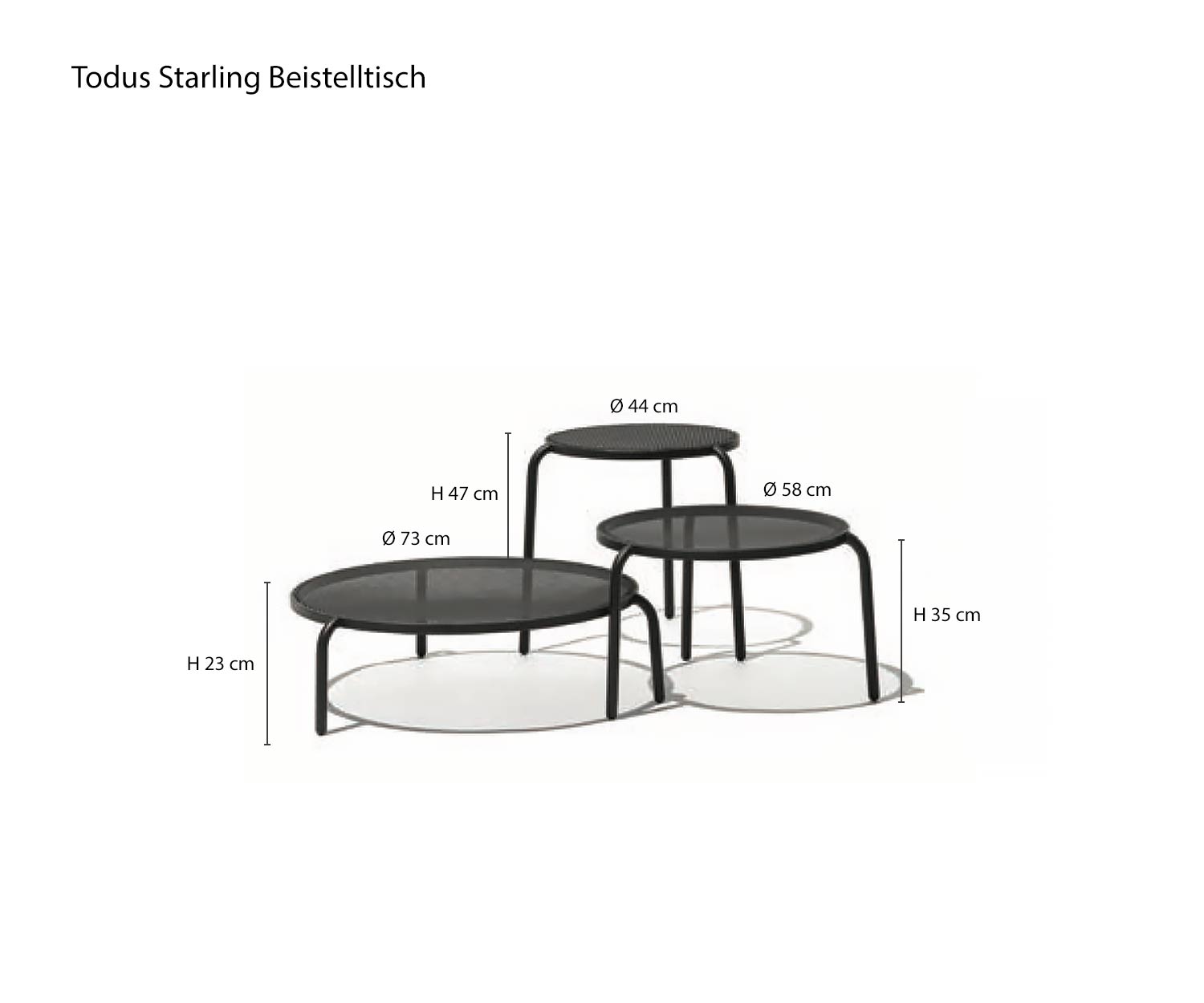 Dimensions Table d'appoint design de Todus Dimensions Table d'appoint design de Todus