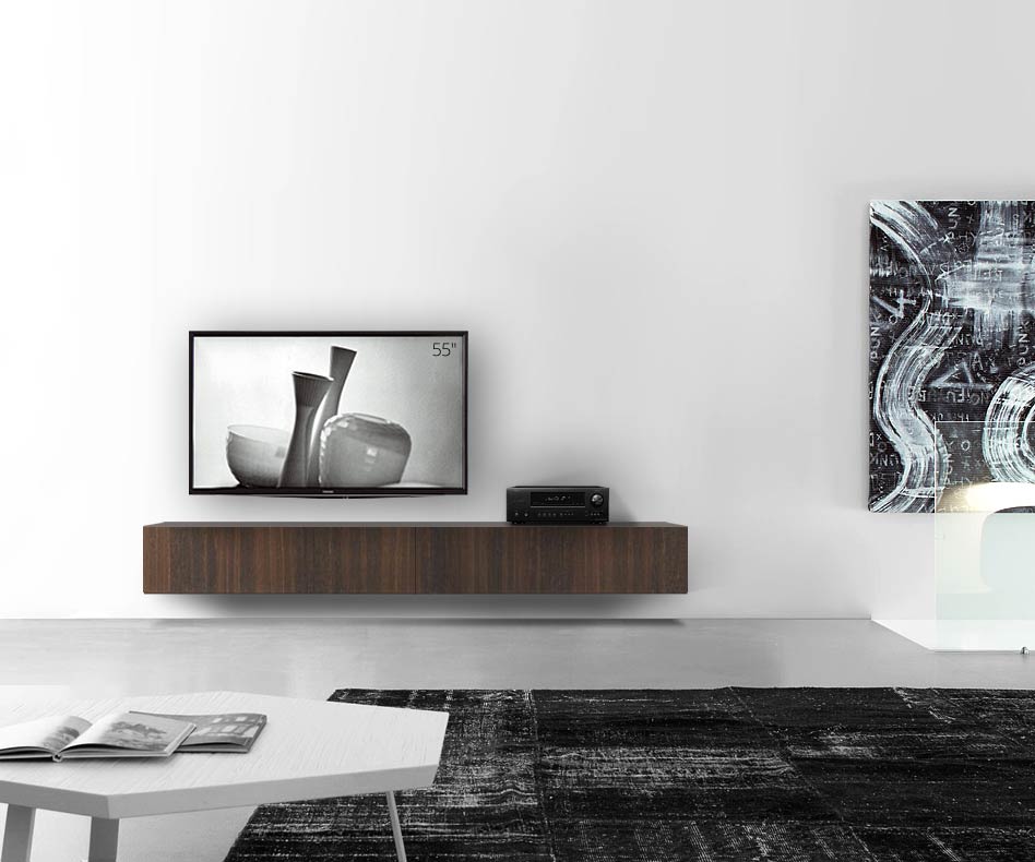 Livitalia Bois Table basse design Configurateur mural 240 cm 32 cm 46 cm Chêne brun Livitalia Bois Table basse design Configurateur mural 240 cm 32 cm 46 cm Chêne brun