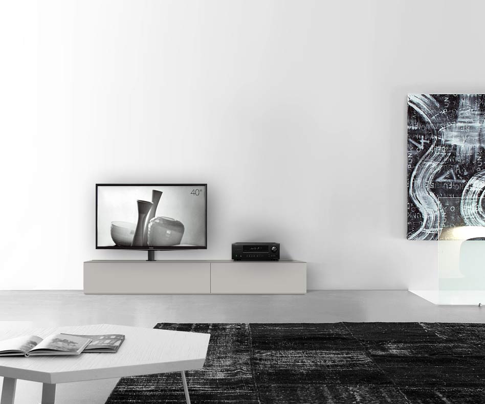 Table basse design Configurateur avec support TV sol largeur 210 33,5 45 gauche gris clair mat Table basse design Configurateur avec support TV sol largeur 210 33,5 45 gauche gris clair mat