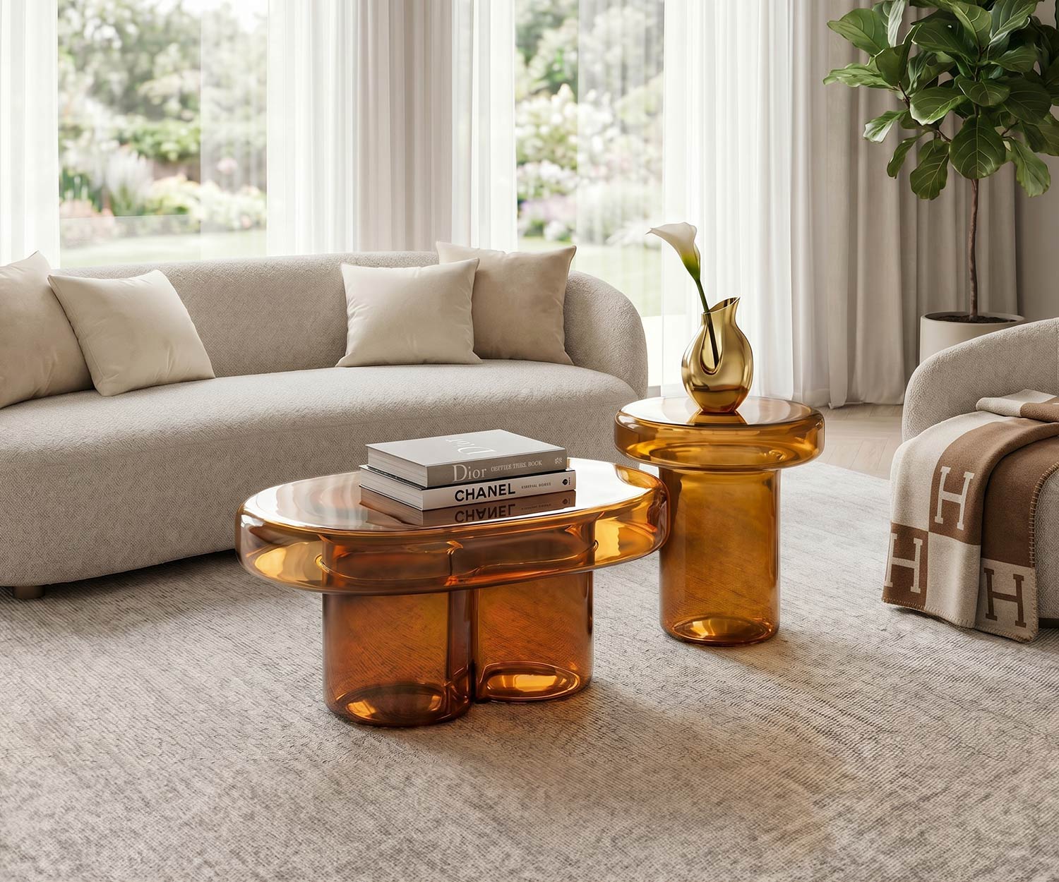 Miniforms Couchtisch oval Soda