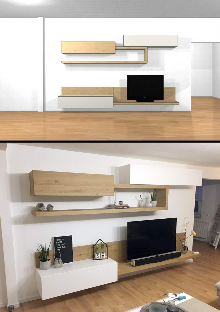 planification armoire murale c26