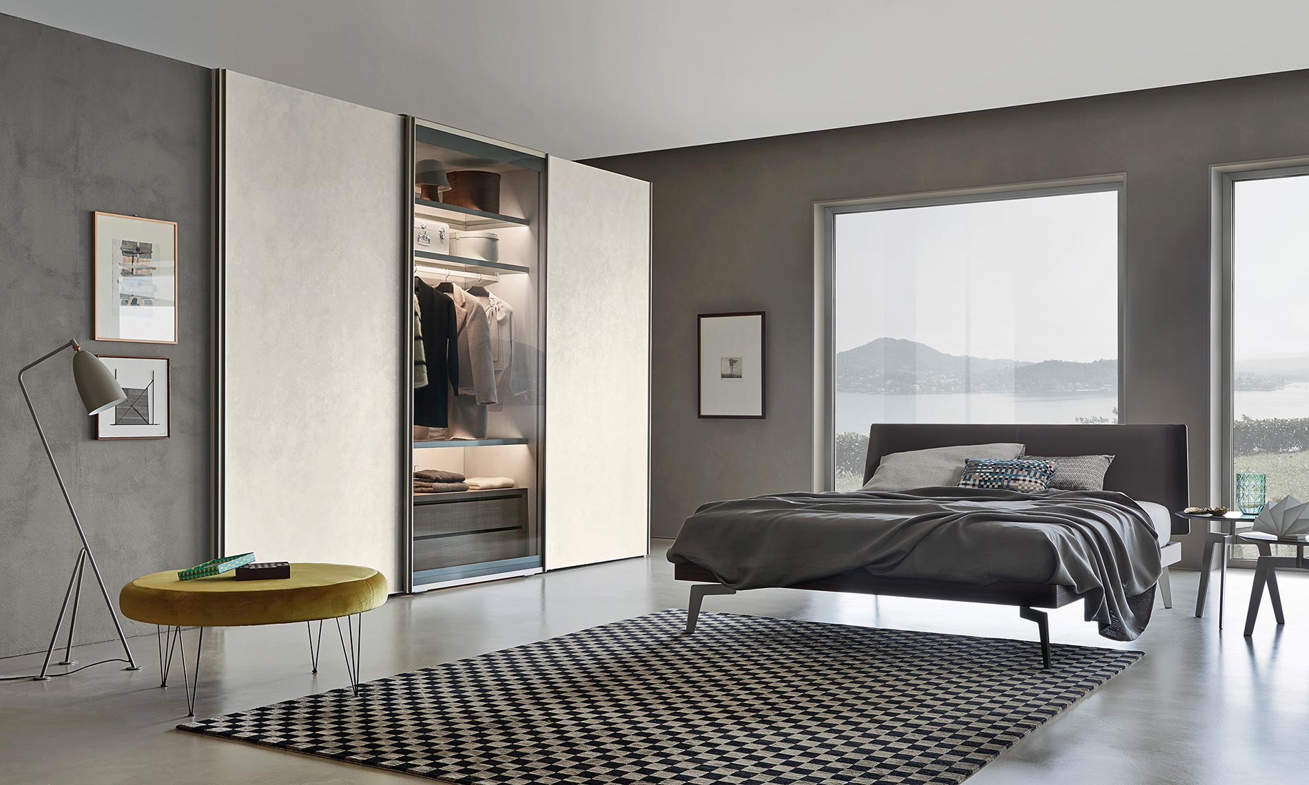 Armoire Porte en verre Livitalia