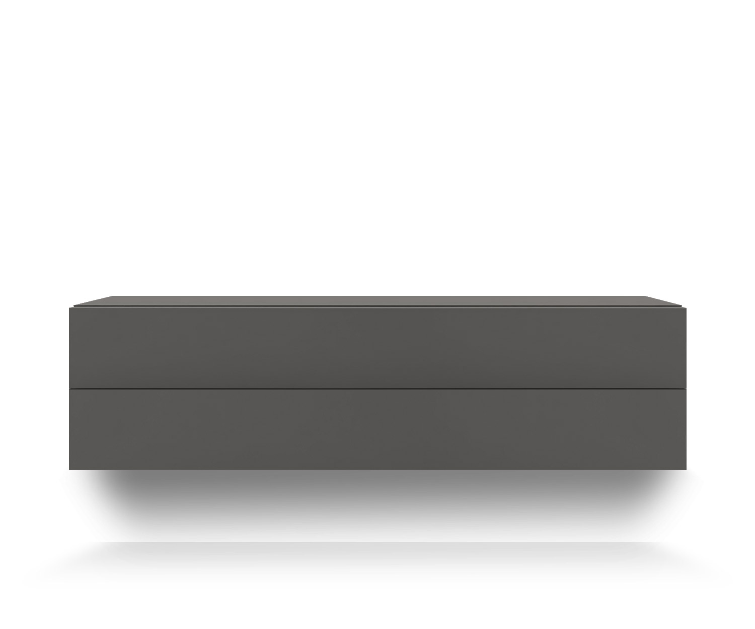 Novamobili Commode suspendue Easy 2er L128 quarz310 Novamobili Commode suspendue Easy 2er L128 quarz310