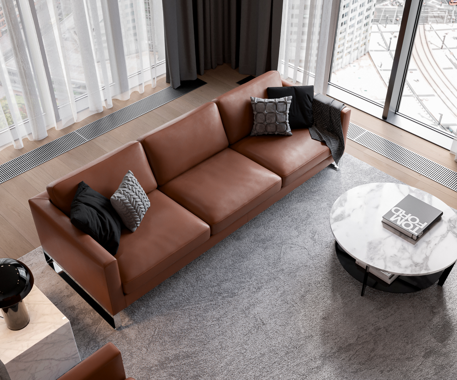 Elegance Image d'émotion en haut Cuir Cognac Elegance Image d'émotion en haut Cuir Cognac