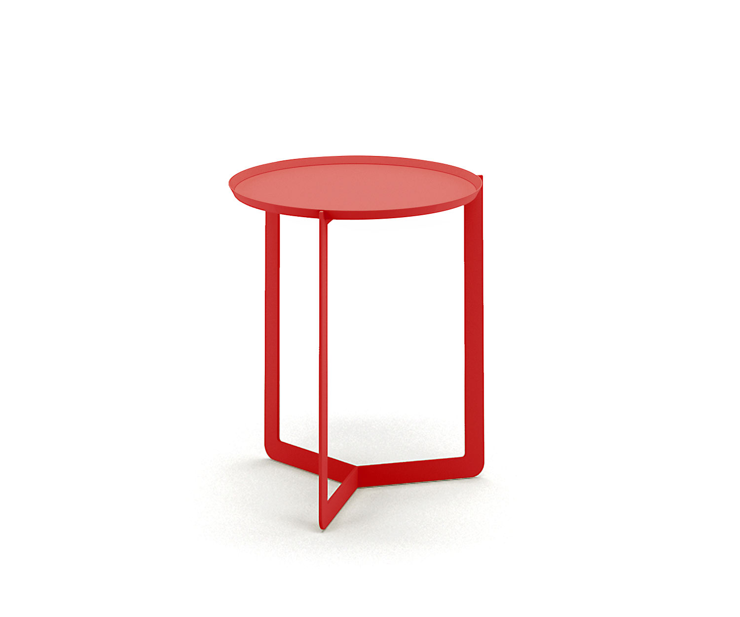 Table d'appoint moderne MEME Round 1 design en métal Ø40 x H46 Table d'appoint moderne MEME Round 1 design en métal Ø40 x H46