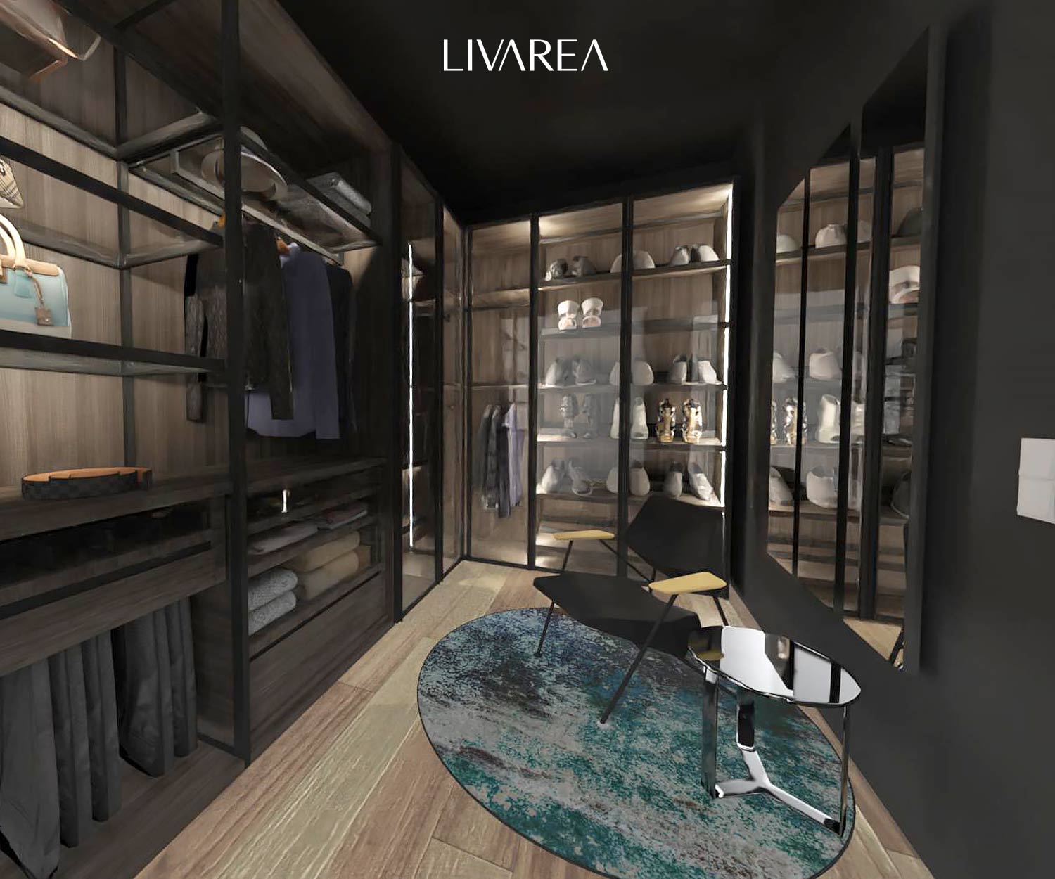 3D Planification Ray Tracing Dressing-room 3D Planification Ray Tracing Dressing-room